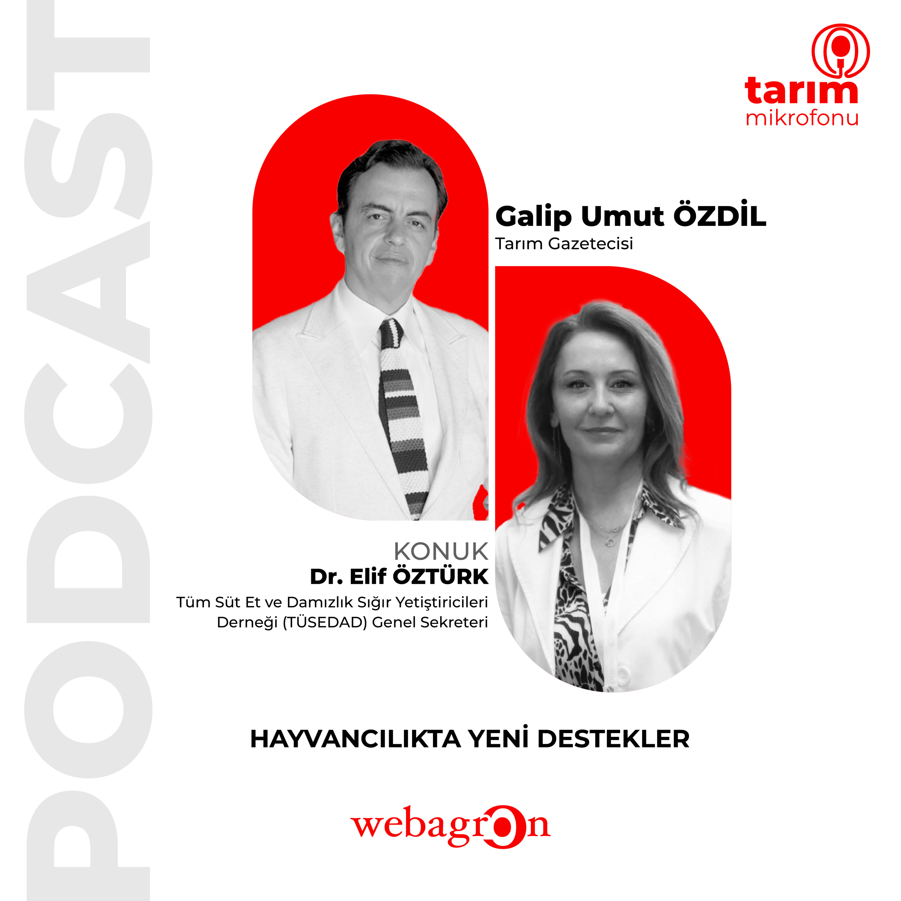 Tarım Mikrofonu - Tüm Süt Et ve Damızlık Sığır Yetiştiricileri (TÜSEDAD) Derneği Genel Sekreteri Dr. Elif Öztürk | Hayvancılıkta Yeni Destekler episode artwork