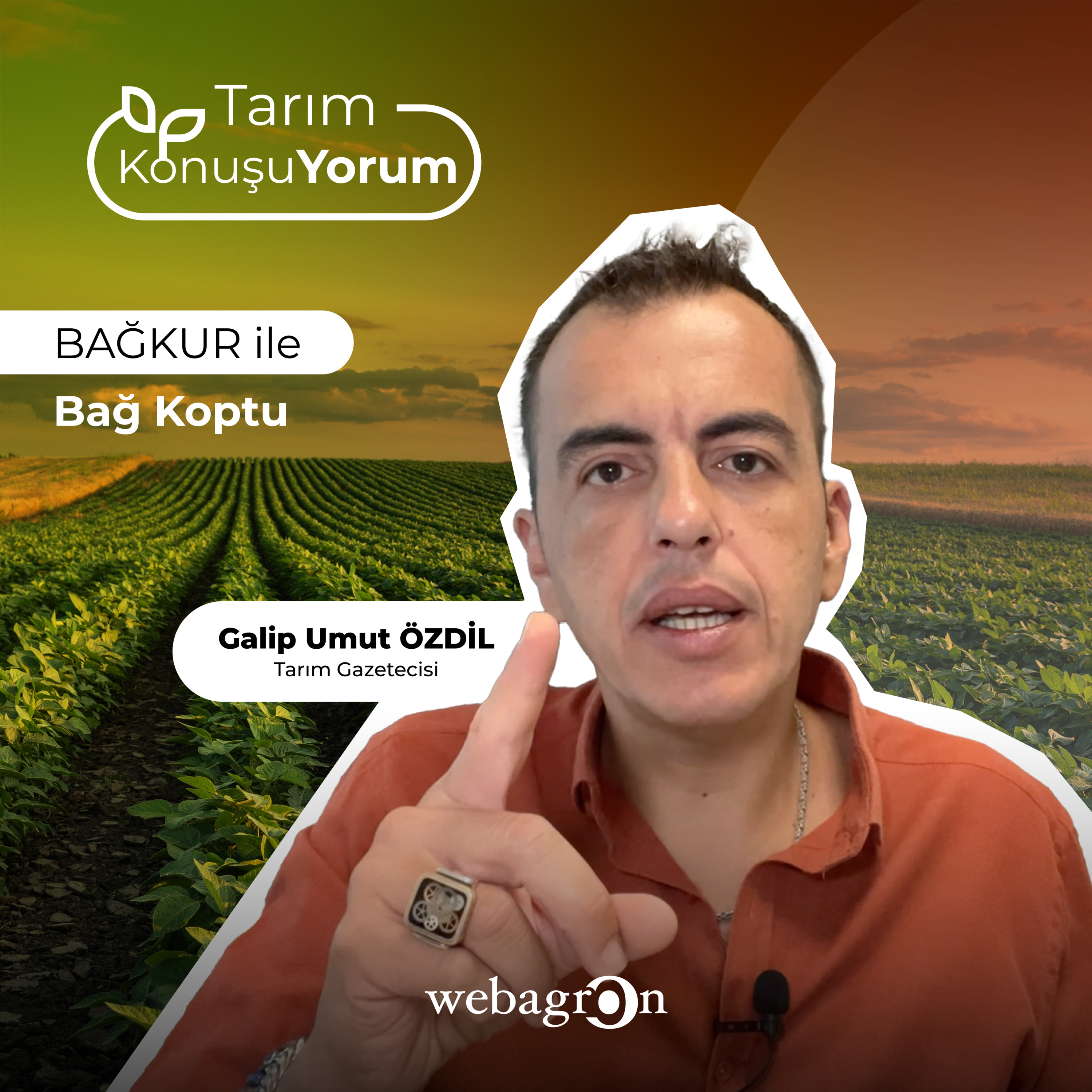 Tarım KonuşuYorum | Tarım Gazetecisi Galip Umut Özdil | BAĞKUR ile Bağ Koptu episode artwork