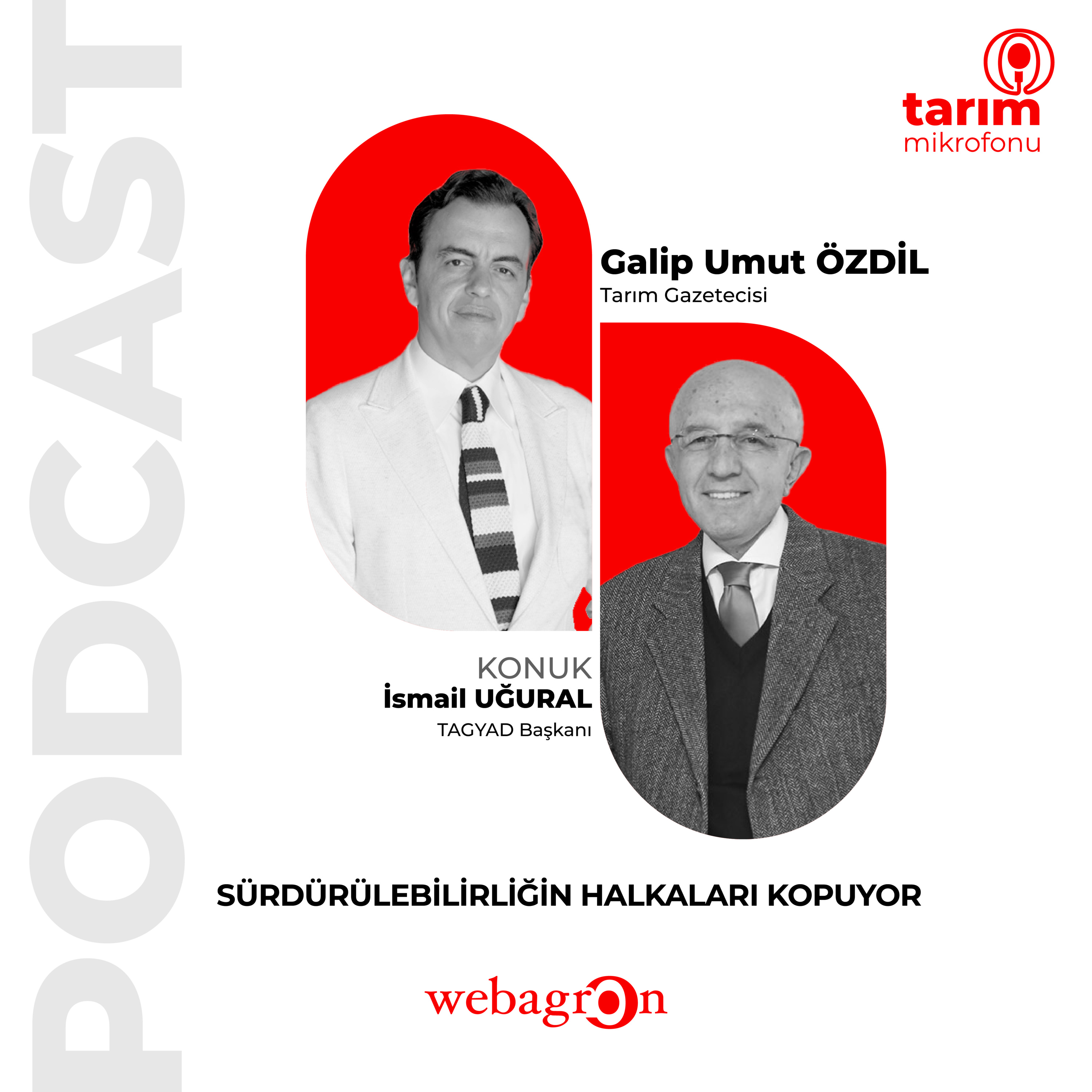 Tarım Mikrofonu - Tarım Gazetecileri ve Yazarları Derneği (TAGYAD) Başkanı İsmail Uğural | Sürdürülebilirliğin Halkaları Kopuyor episode artwork