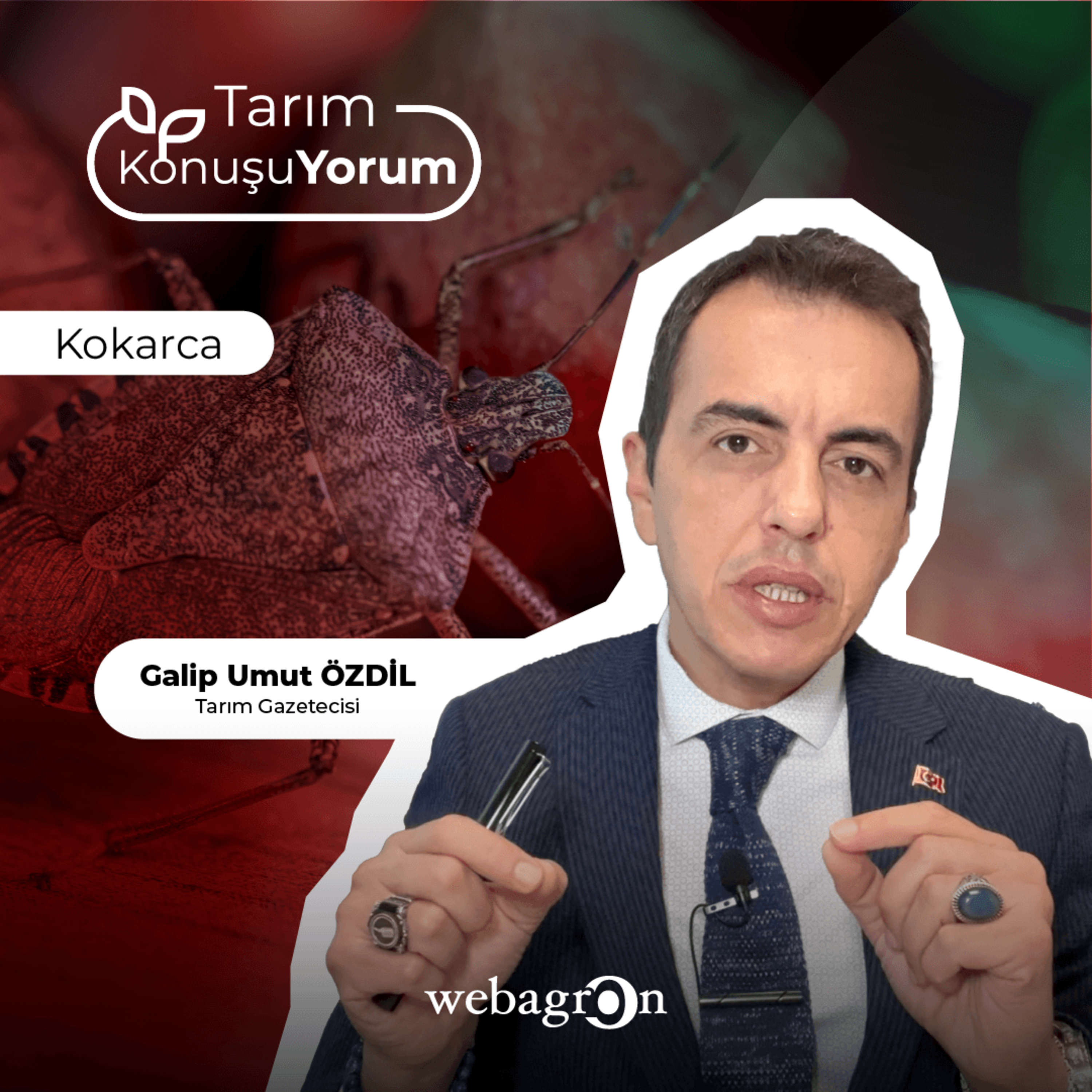 Tarım KonuşuYorum | Tarım Gazetecisi Galip Umut Özdil | Kokarca episode artwork