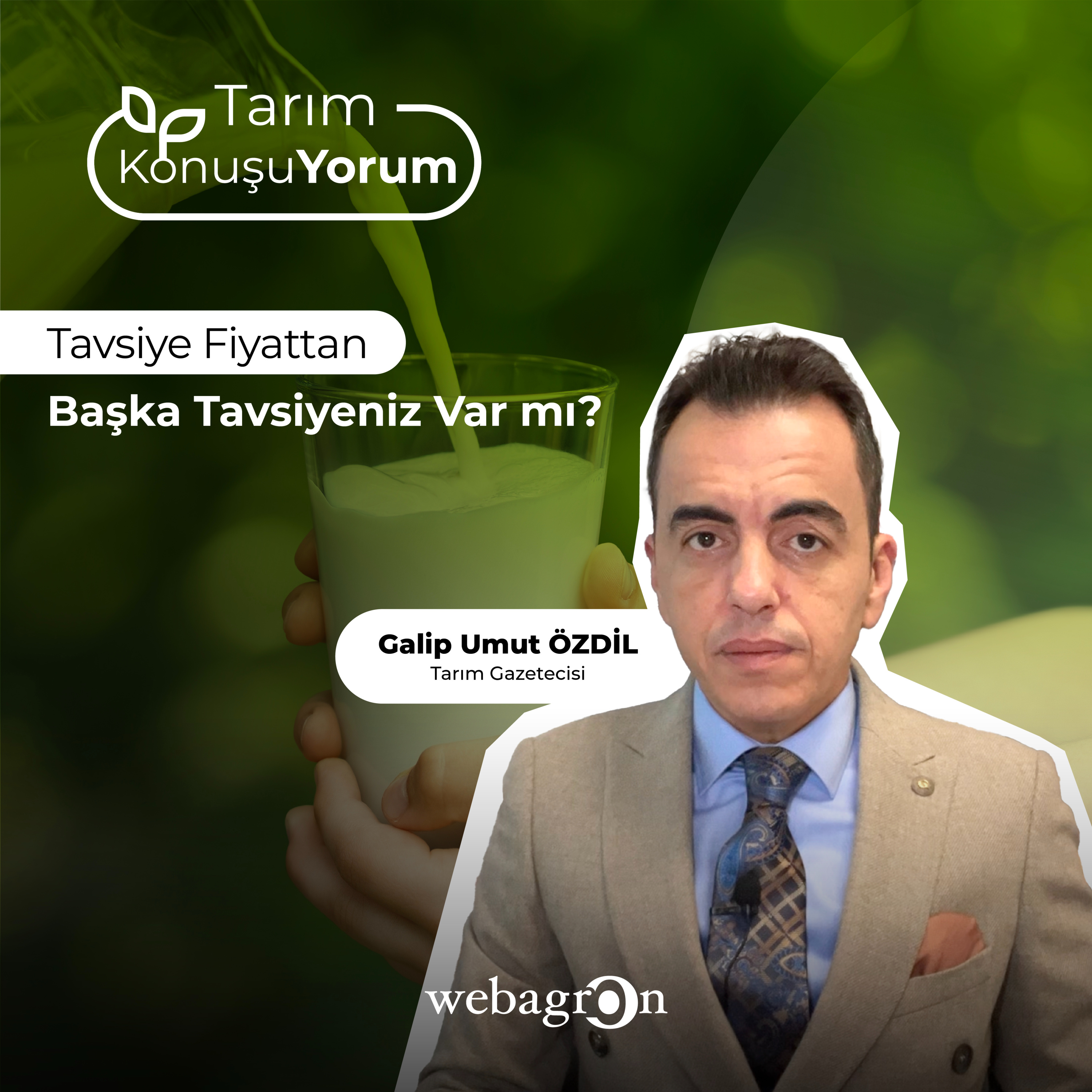 Tarım KonuşuYorum | Tarım Gazetecisi Galip Umut Özdil | Tavsiye Fiyattan Başka Tavsiyeniz Var mı? episode artwork