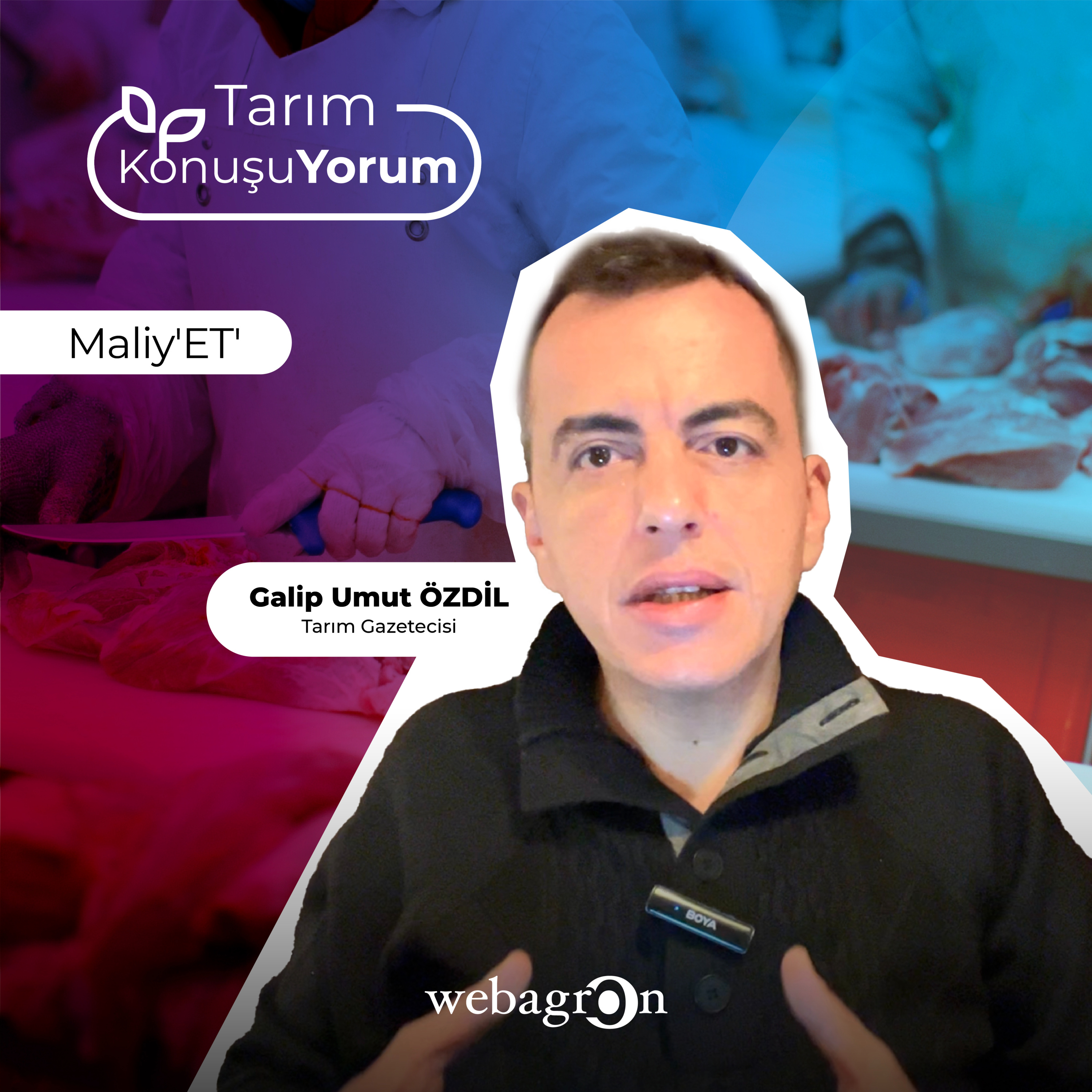 Tarım KonuşuYorum | Tarım Gazetecisi Galip Umut Özdil | "Maliy'ET'" episode artwork