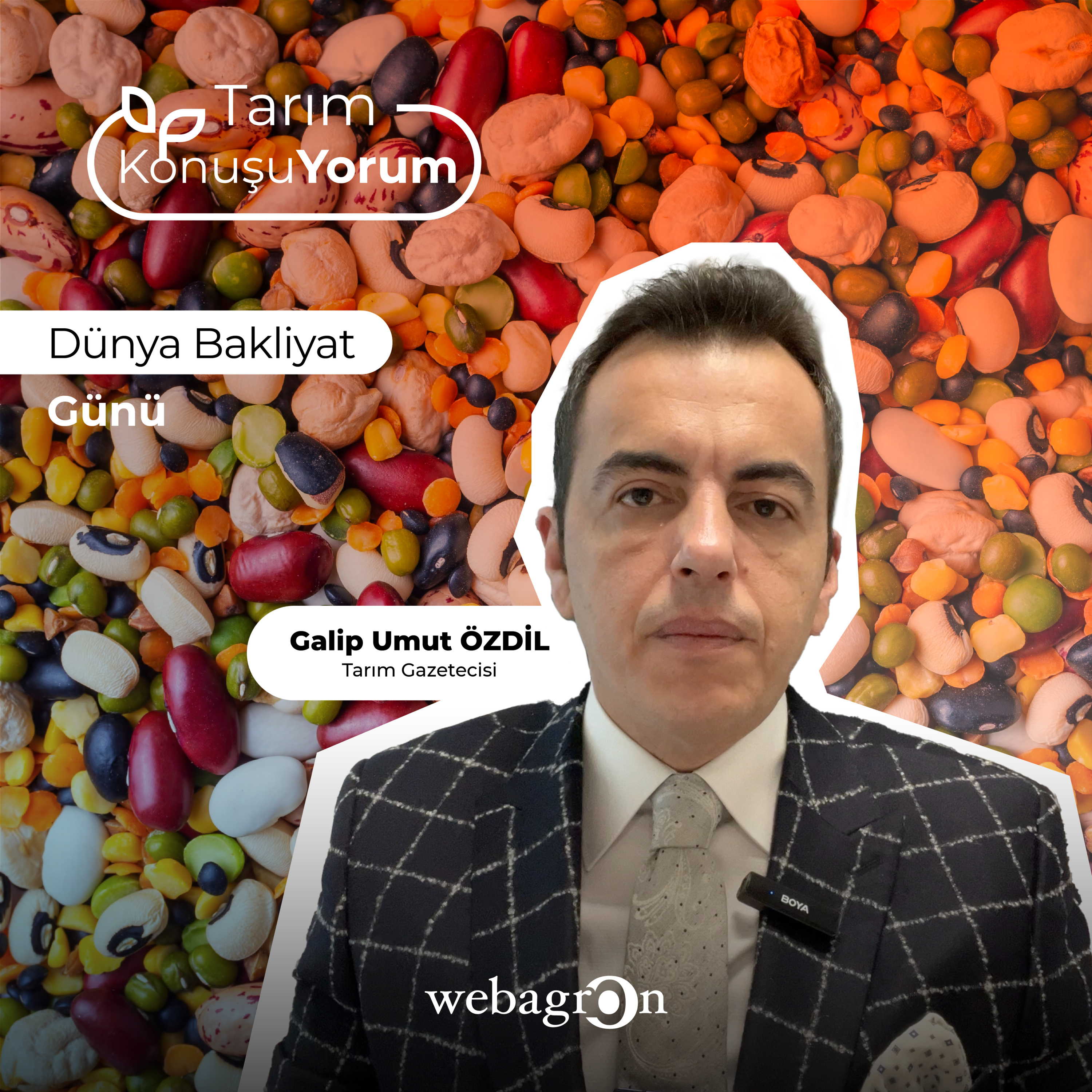 Tarım KonuşuYorum | Tarım Gazetecisi Galip Umut Özdil | Dünya Bakliyat Günü episode artwork