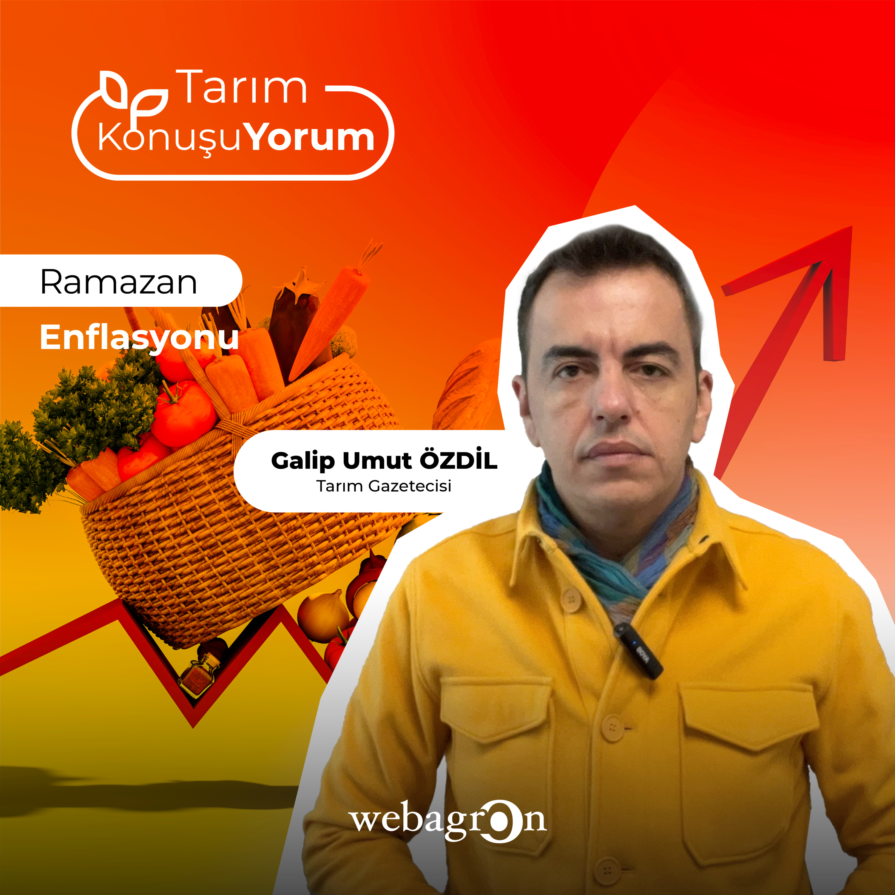 Tarım KonuşuYorum | Tarım Gazetecisi Galip Umut Özdil | Ramazan Enflasyonu episode artwork