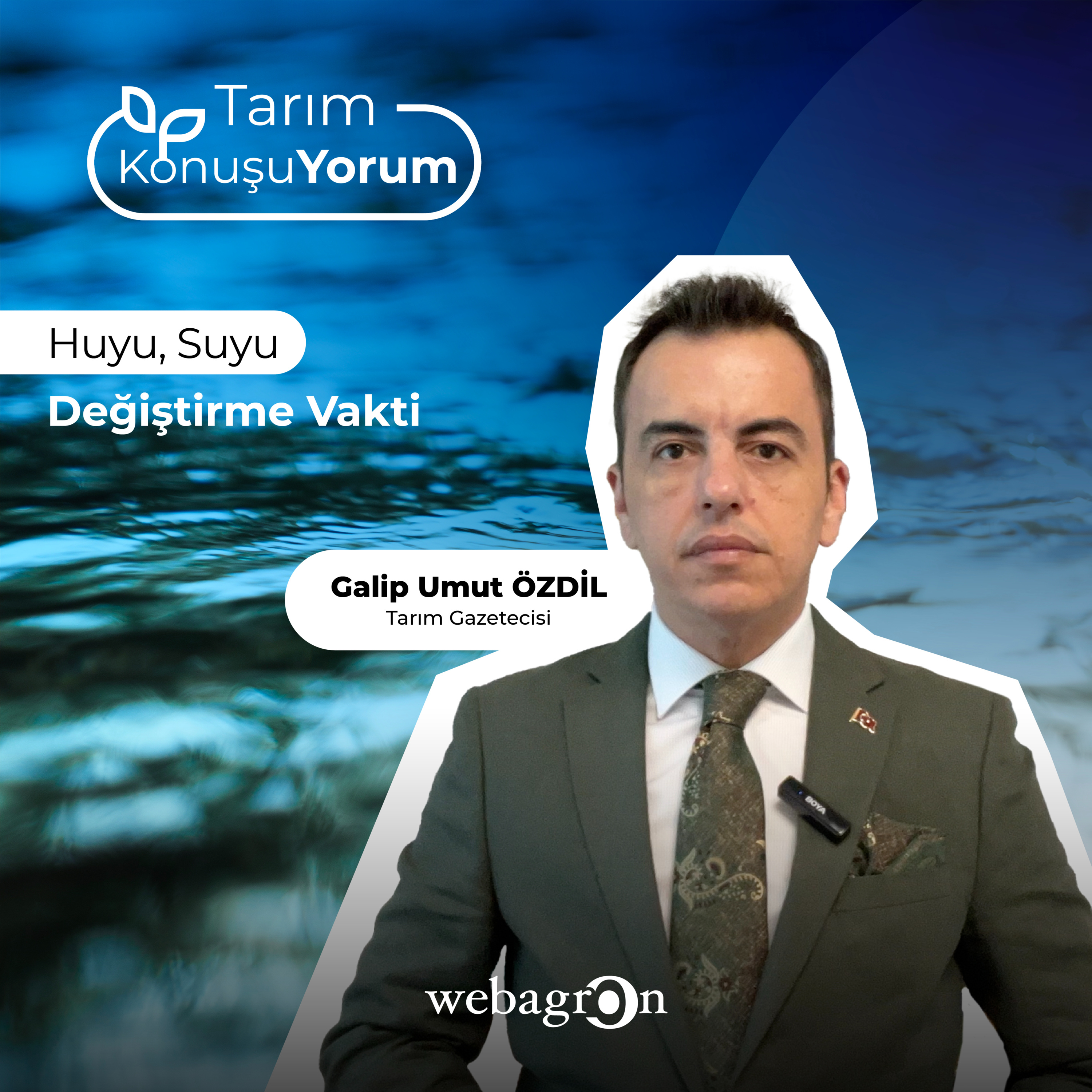 Tarım KonuşuYorum | Tarım Gazetecisi Galip Umut Özdil | Huyu, Suyu Değiştirme Vakti episode artwork