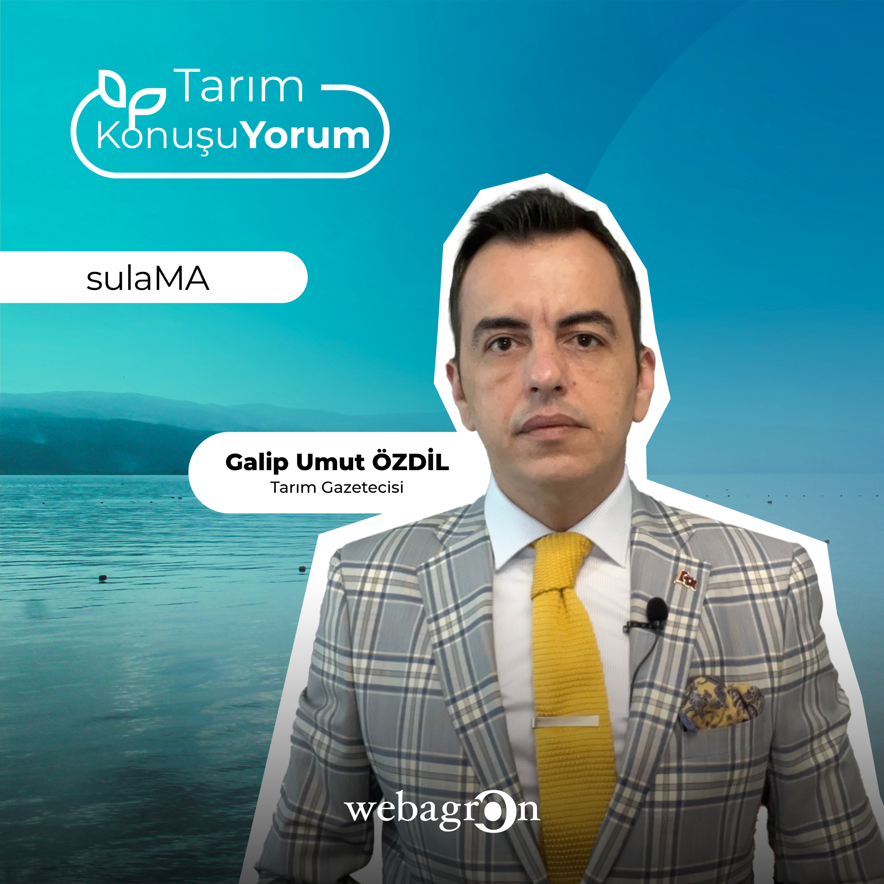 Tarım KonuşuYorum | Tarım Gazetecisi Galip Umut Özdil | sulaMA episode artwork