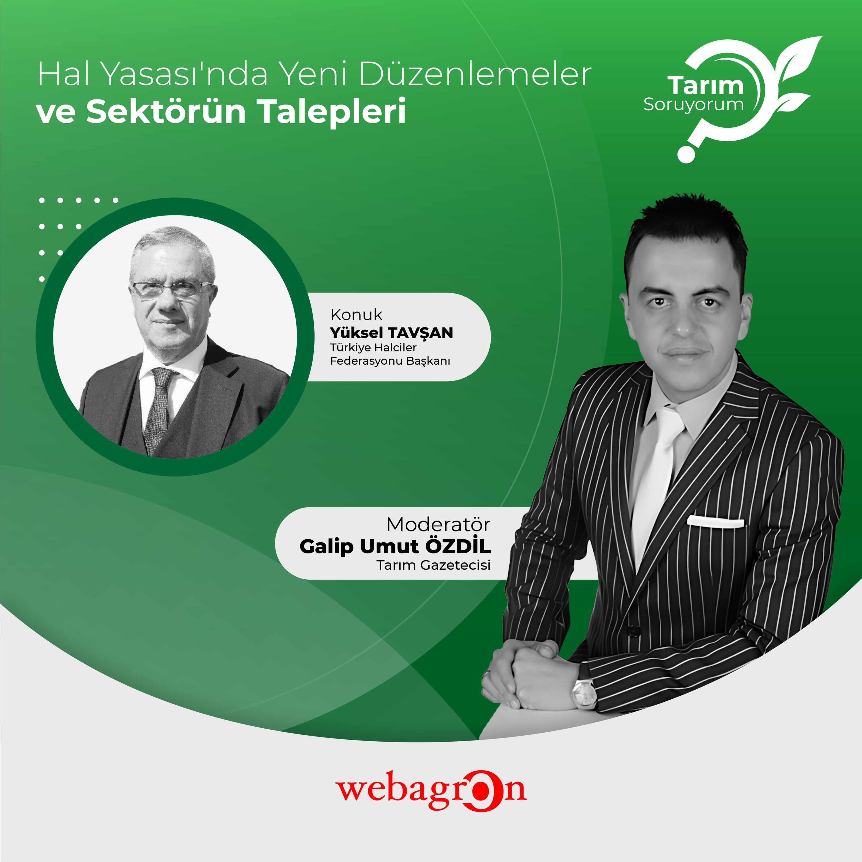 Tarım SoruYorum | Türkiye Halciler Federasyonu Başkanı Yüksel Tavşan | Hal Yasası'nda Yeni Düzenlemeler ve Sektörün Talepleri episode artwork