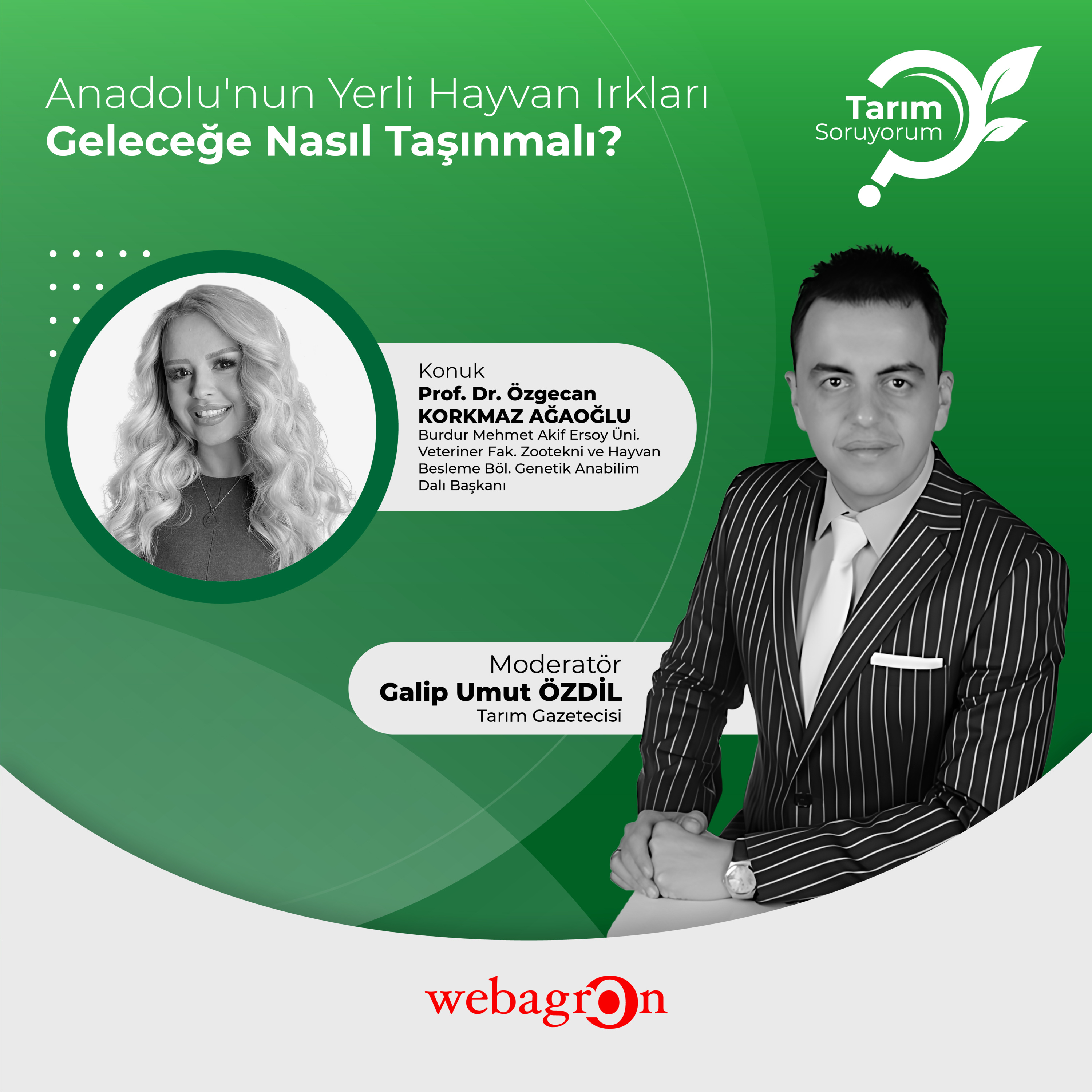 Tarım SoruYorum | Anadolu'nun Yerli Hayvan Irkları Geleceğe Nasıl Taşınmalı? | Prof. Dr. Özgecan Korkmaz Ağaoğlu episode artwork