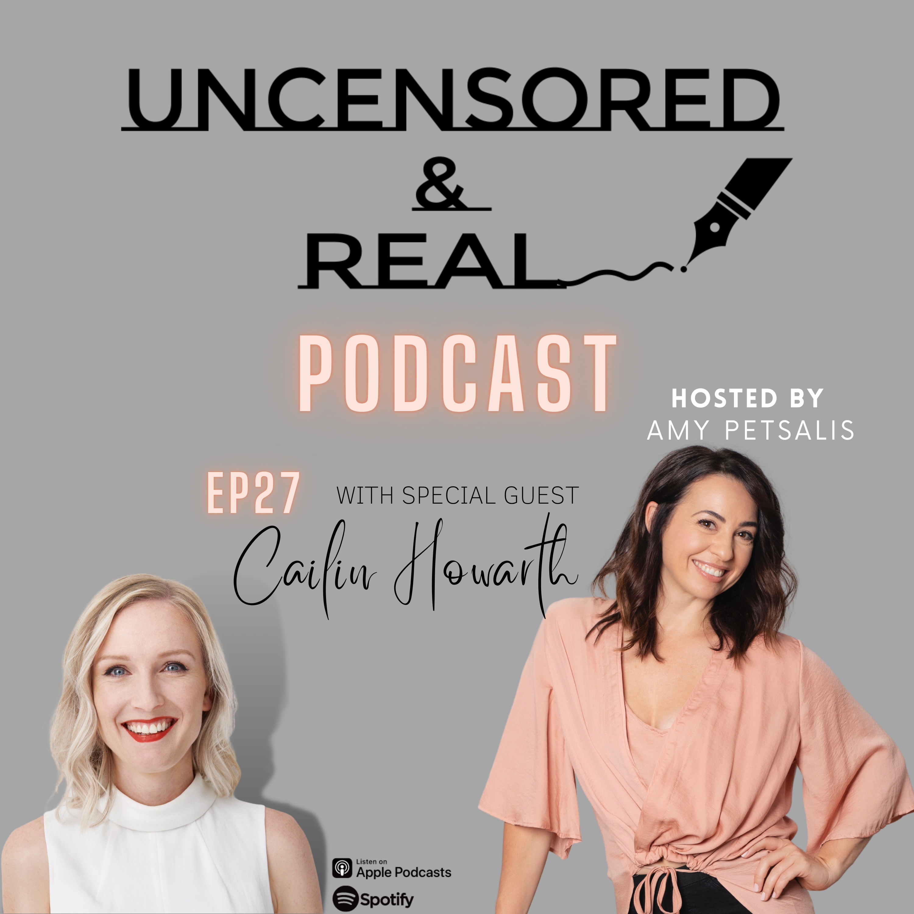 EP27 "THE PERFORMERS EDGE" with Special Guest - Cailin Howarth episode artwork