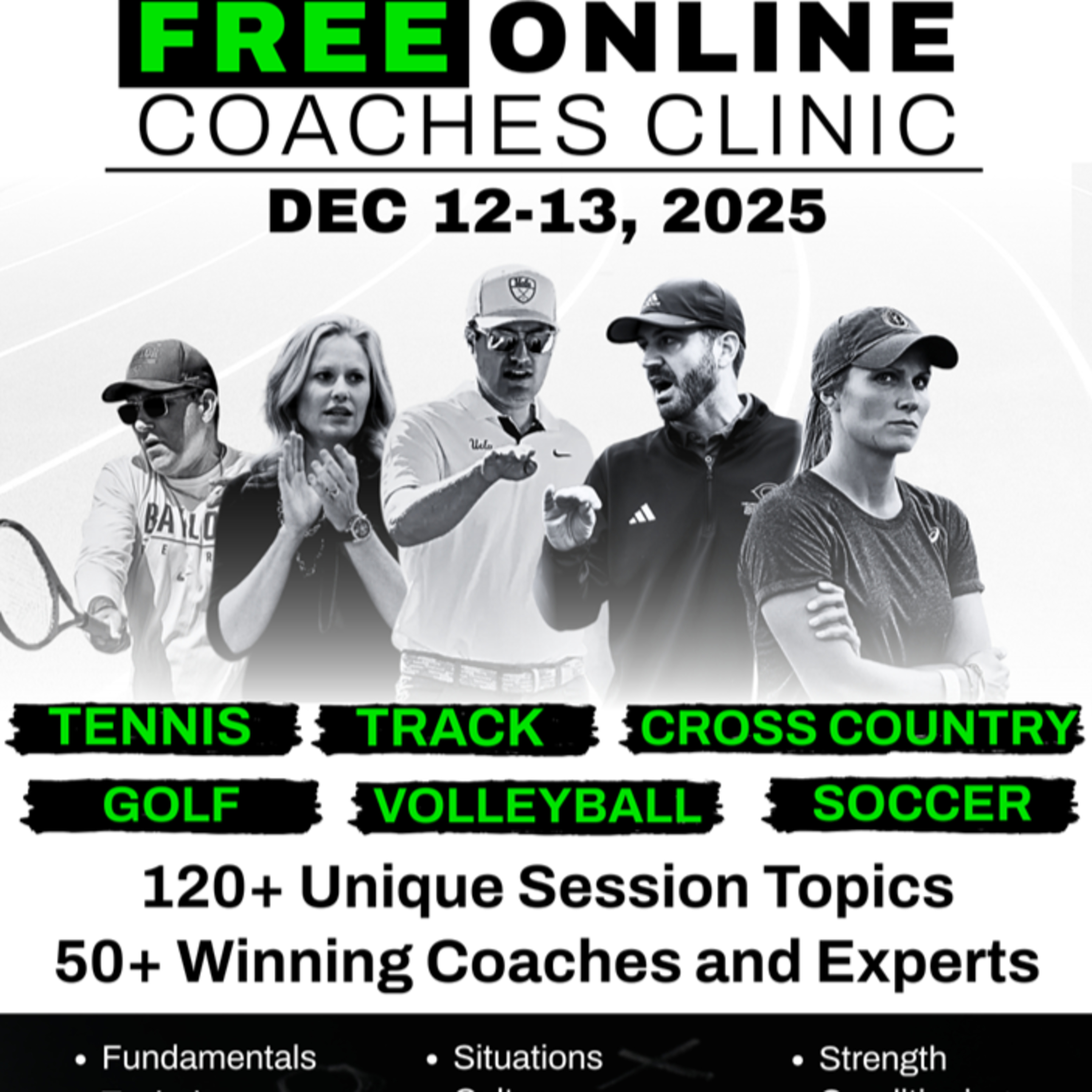 #ad FREE Online Track/Field Clinic starts tomorrow by Glazier Clinics