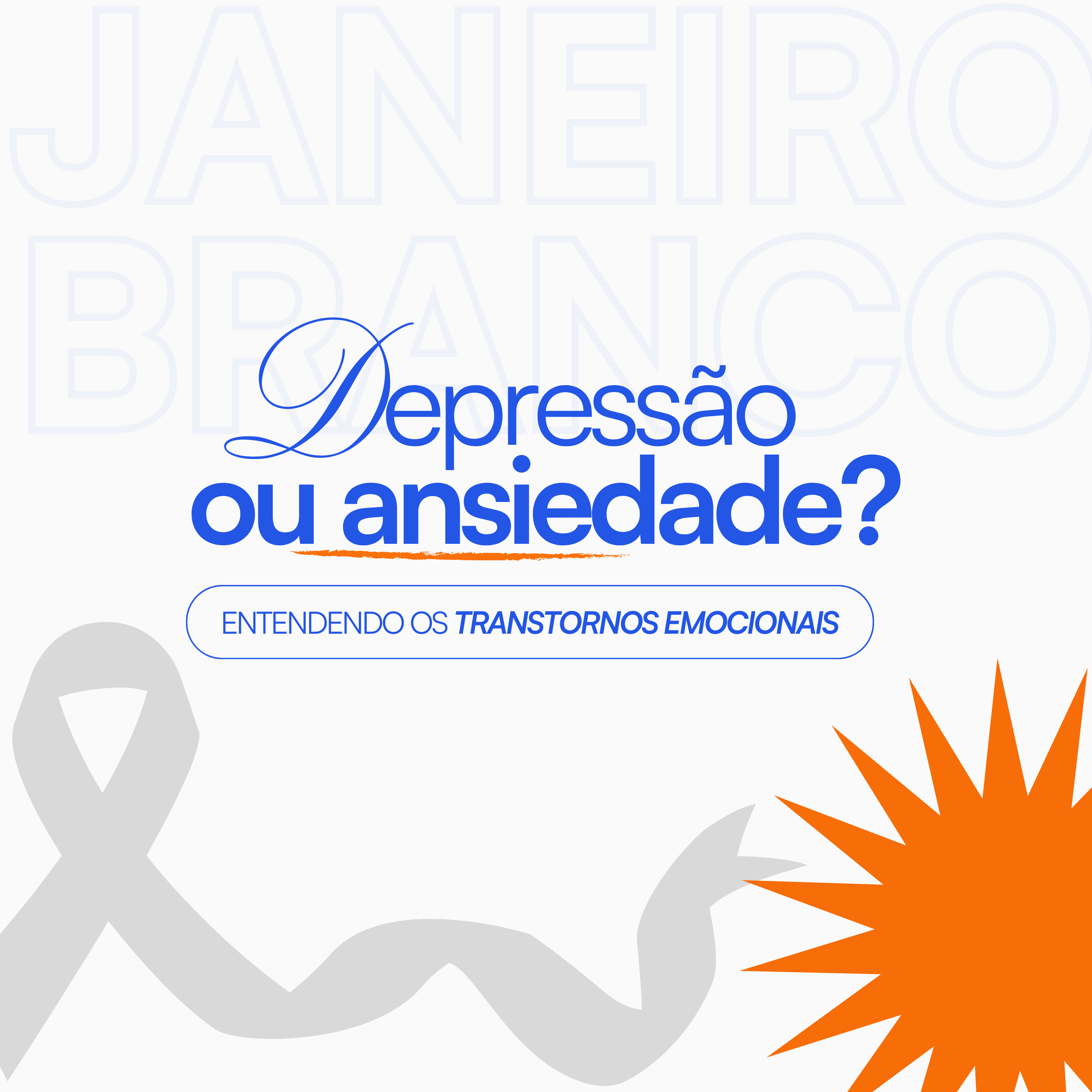 "Depressão ou ansiedade" - Entendendo os transtornos emocionais