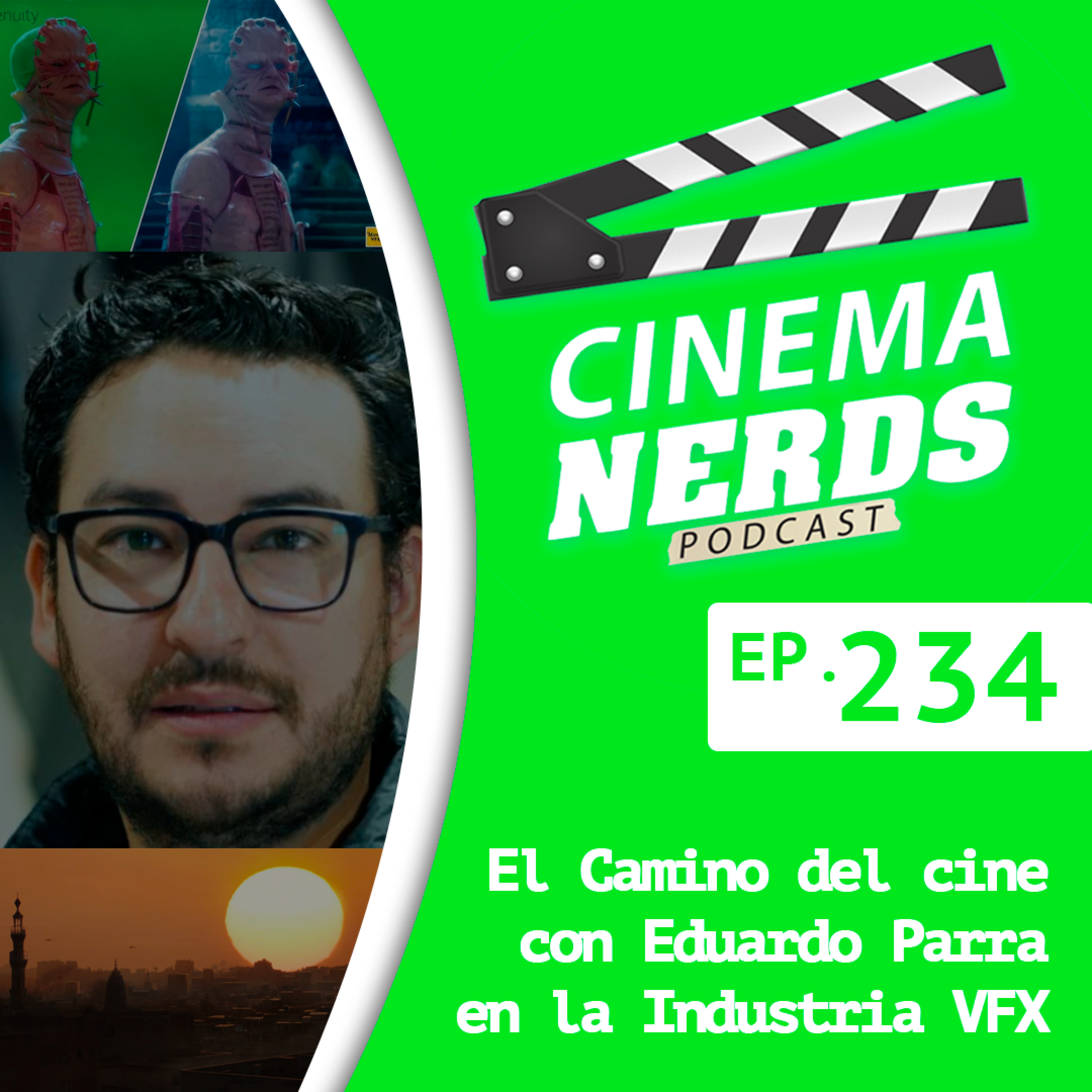 EP. 234 - El Camino del cine con Eduardo Parra en la Industria VFX episode artwork