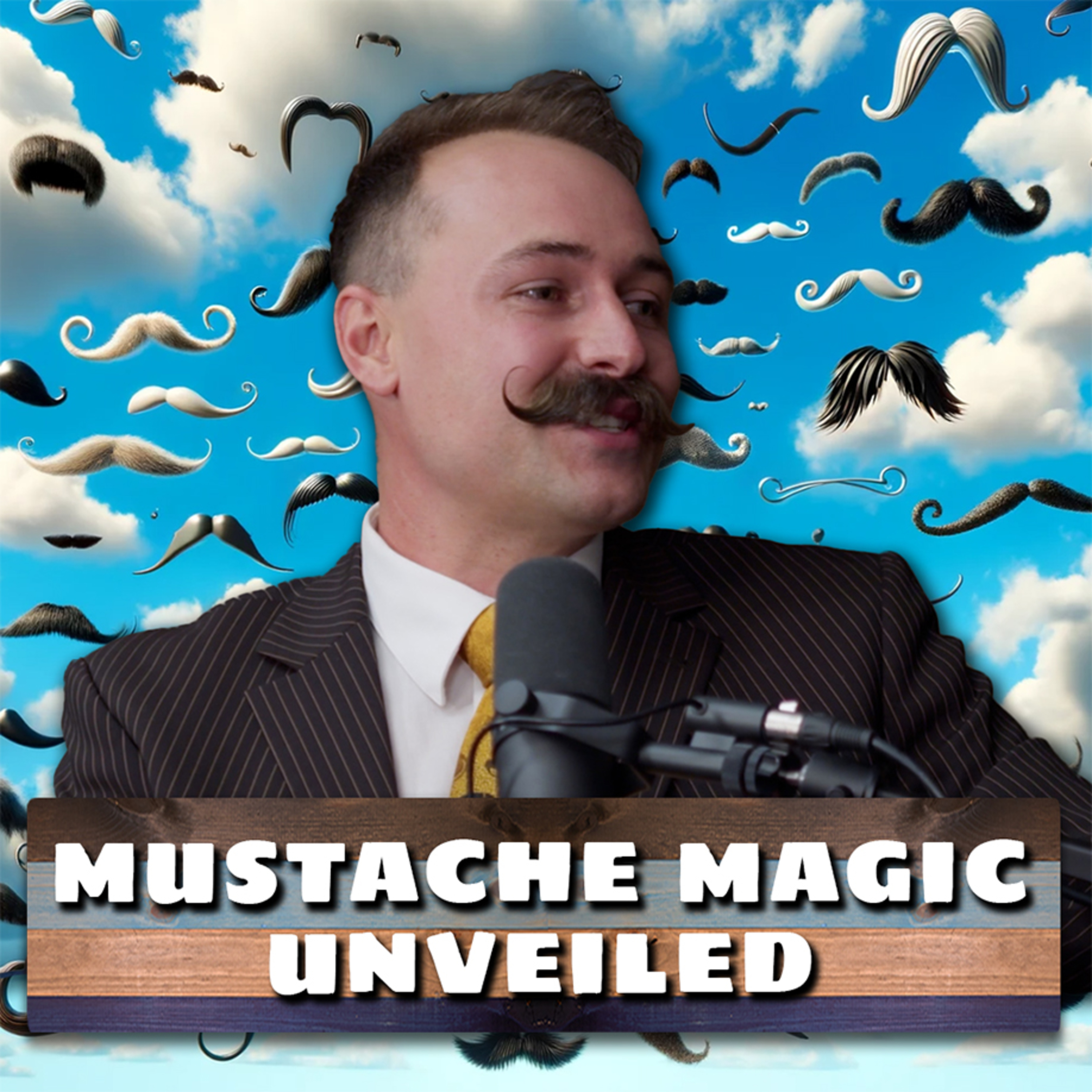 The Art of the Mustache with Death Grip's Levi Harris | COSBP #216 episode artwork
