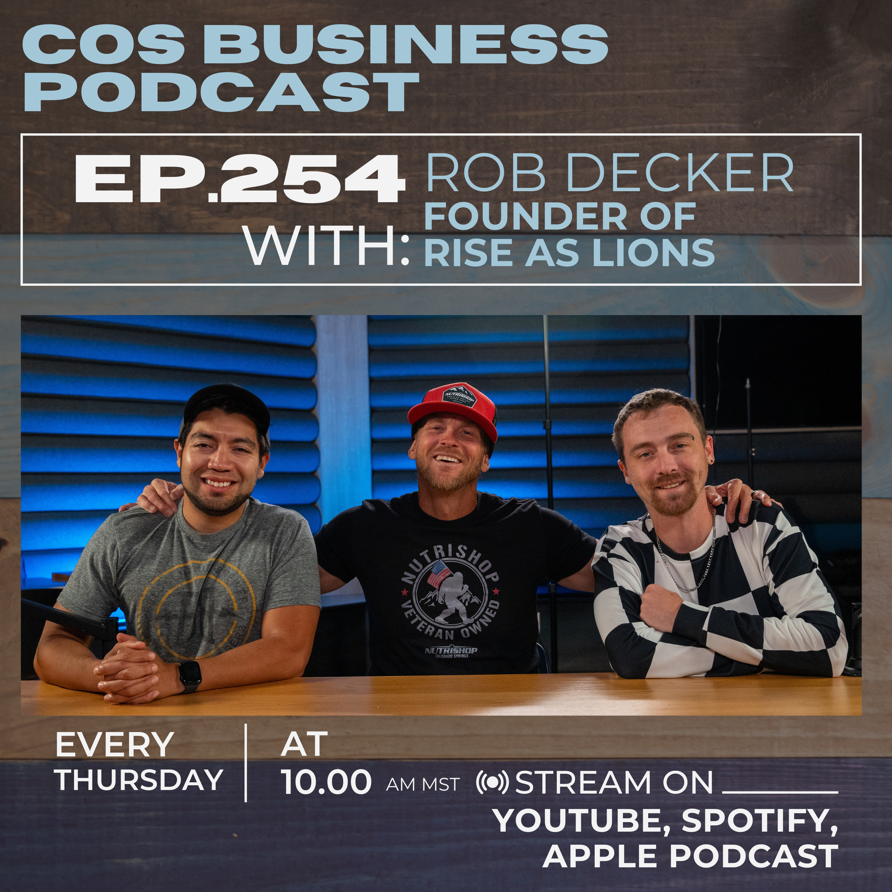From a Near-Fatal Fall to a Life of Purpose: Rob Decker's Inspiring Journey of Recovery | COS Business Podcast #254 episode artwork