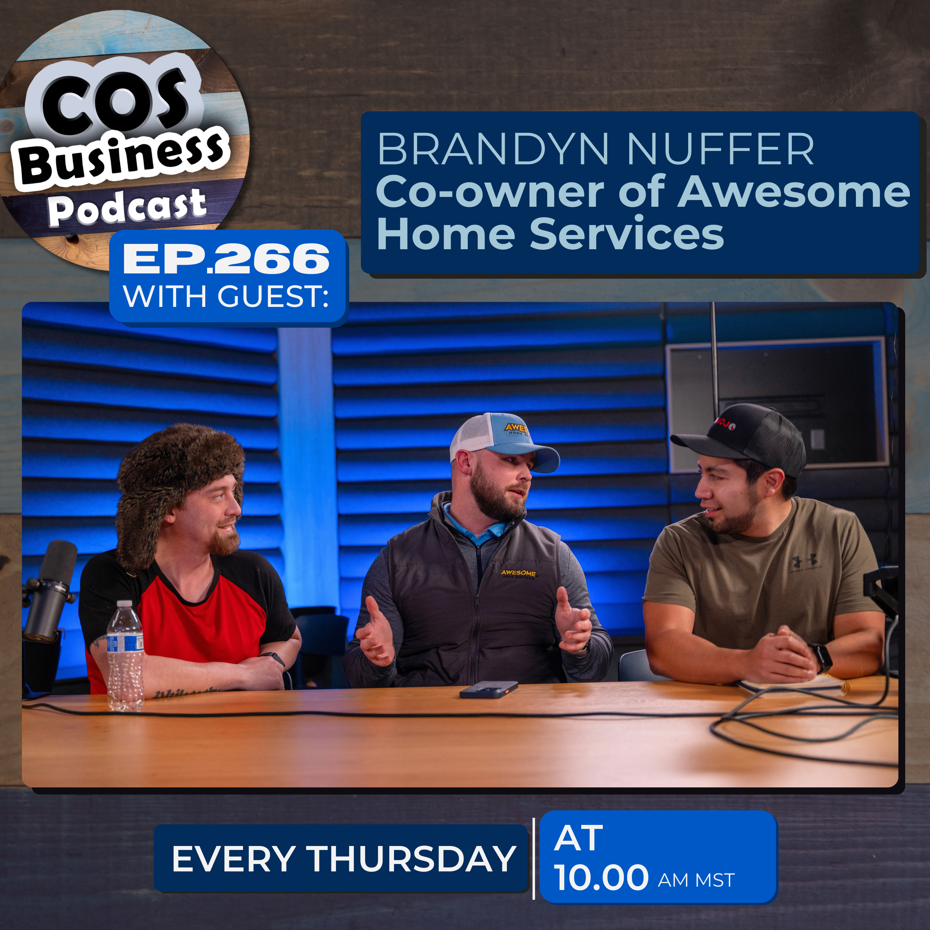 Lessons from Scaling a $40M Business | Brandyn Nuffer's Journey to Awesome Home Service | COSBP #266 episode artwork
