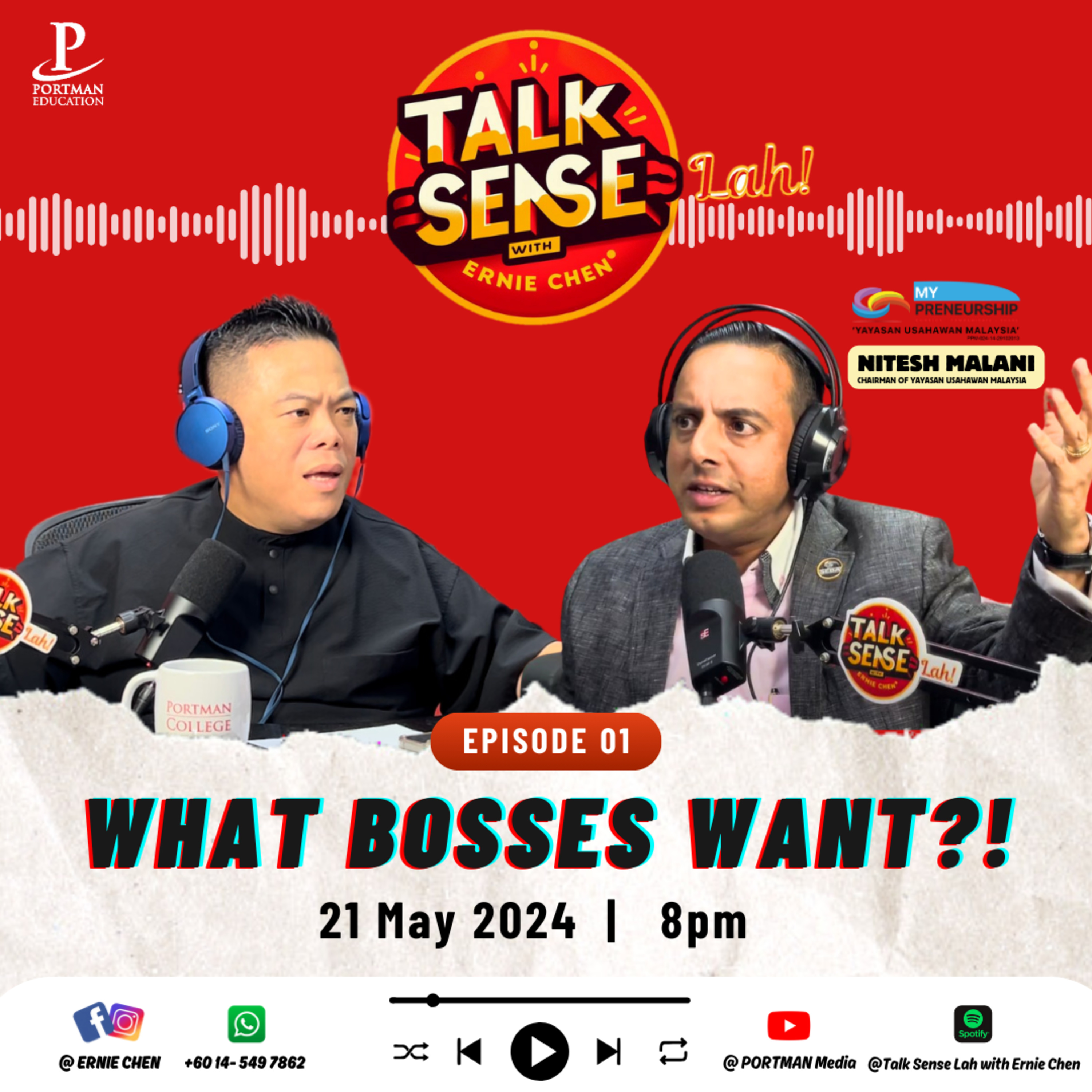 Talk Sense Lah with Ernie Chen
