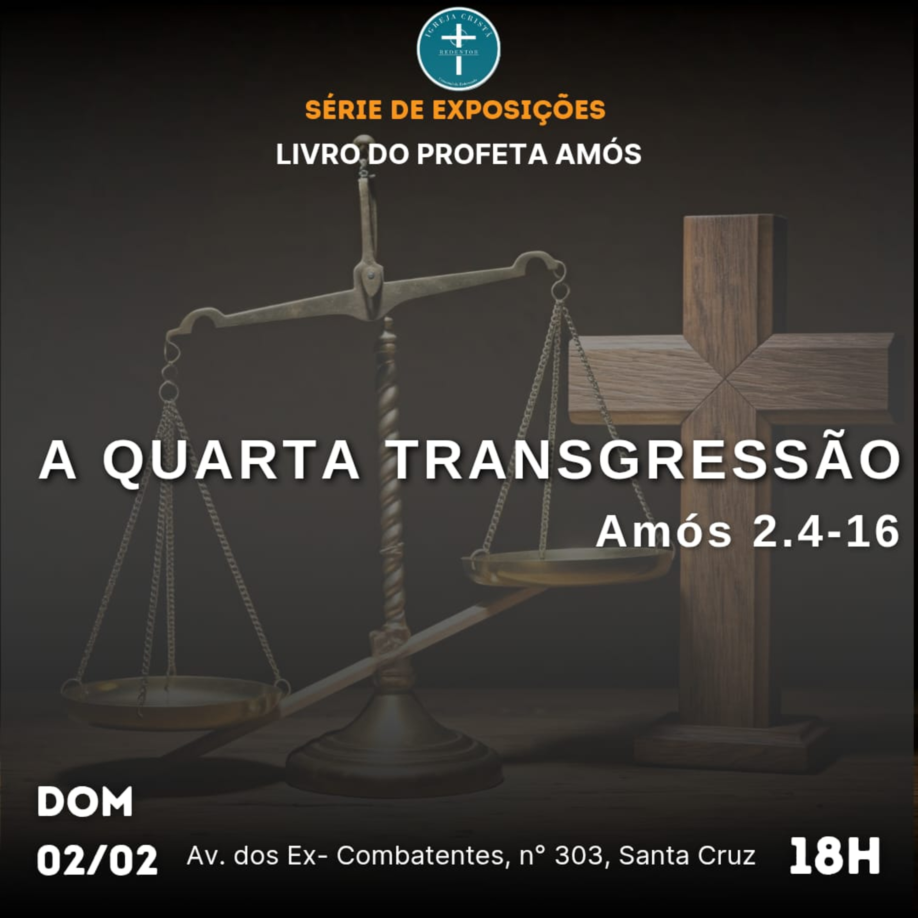A quarta transgressão - Amós 2. 4-16 episode artwork