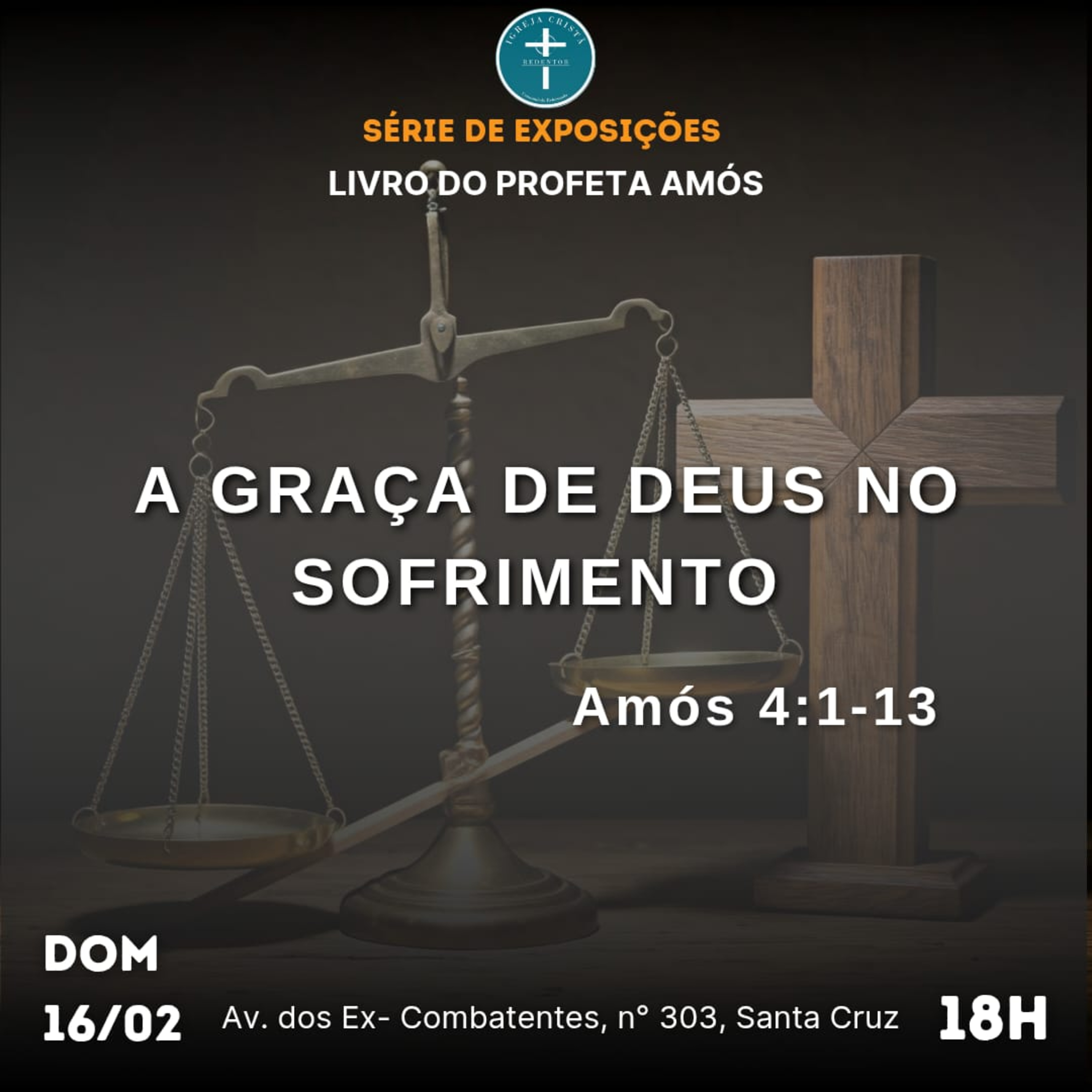 A graça de Deus no sofrimento - Amós 4.1-13 episode artwork