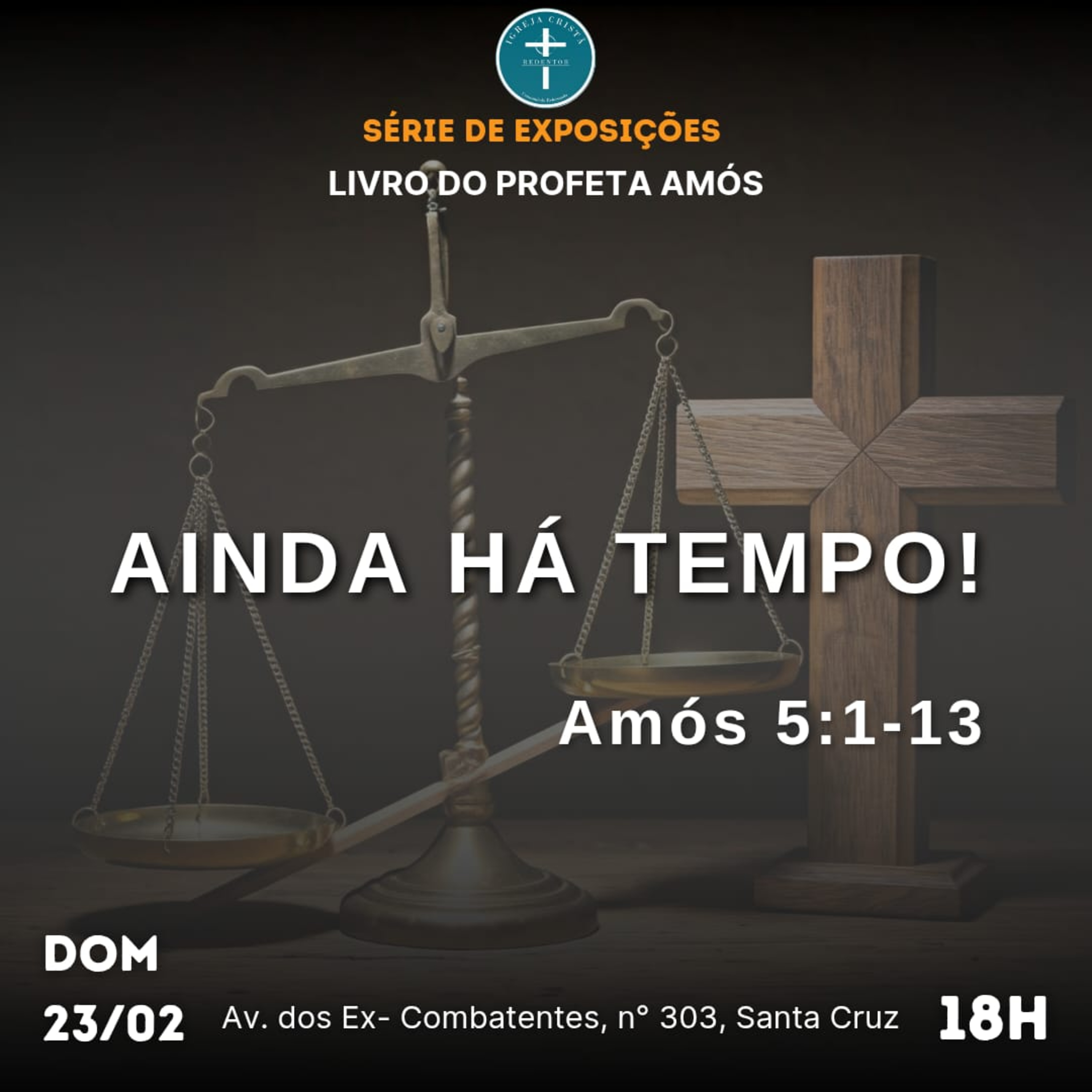 Ainda há tempo! Amós 5.1-13 episode artwork