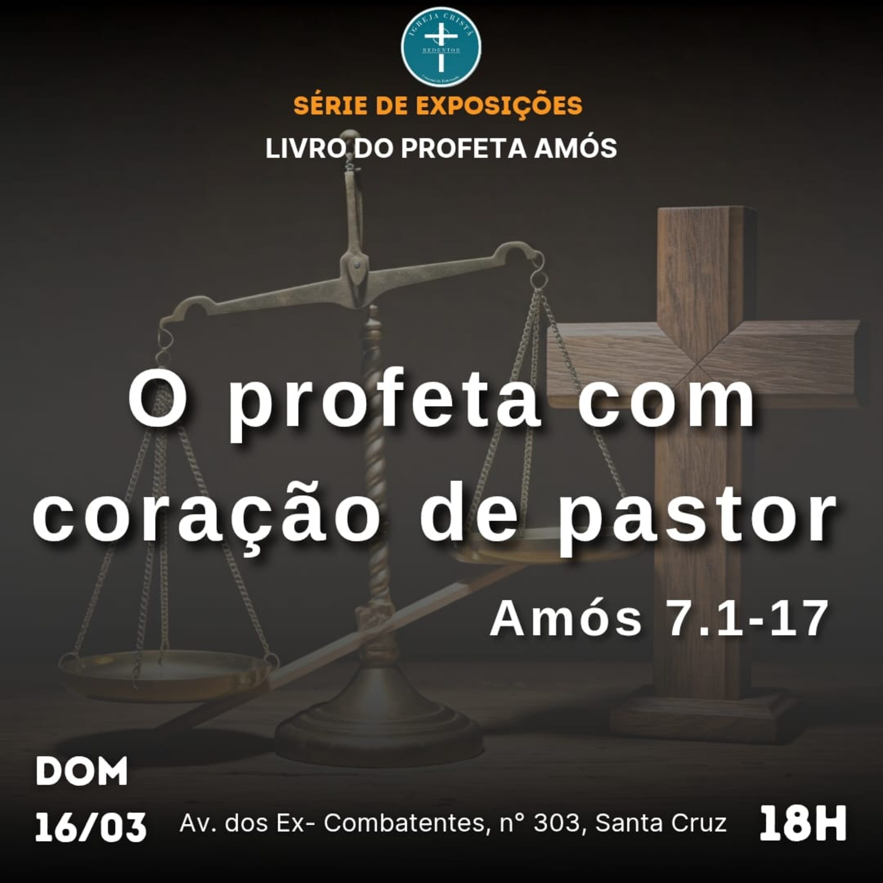 O profeta com coração de pastor - Amós 7. 1-17 episode artwork