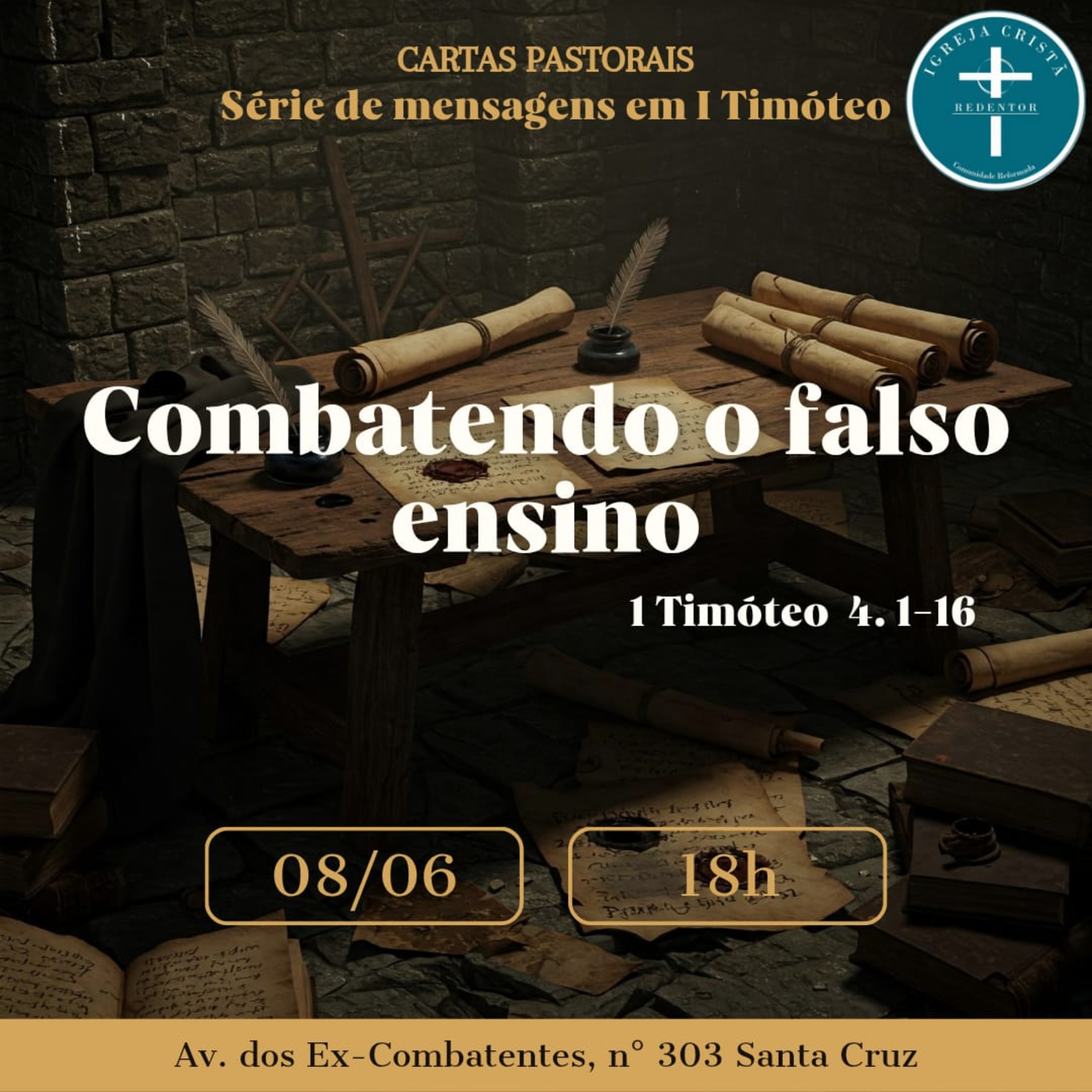 Combatendo o falso ensino- 1 Timóteo 4: 1-16 episode artwork