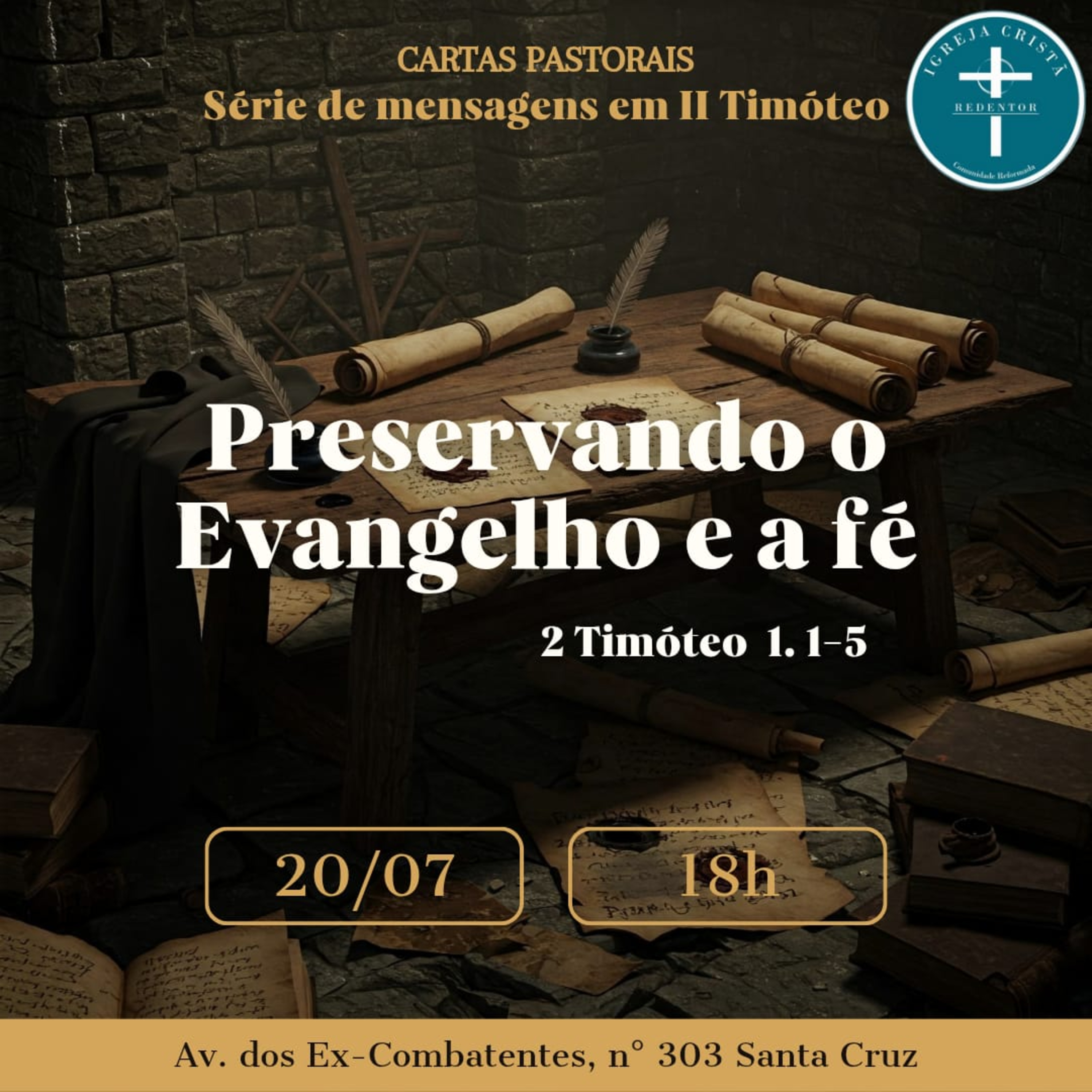 Preservando o Evangelho e a fé - 2 Timóteo 1. 1-5 episode artwork