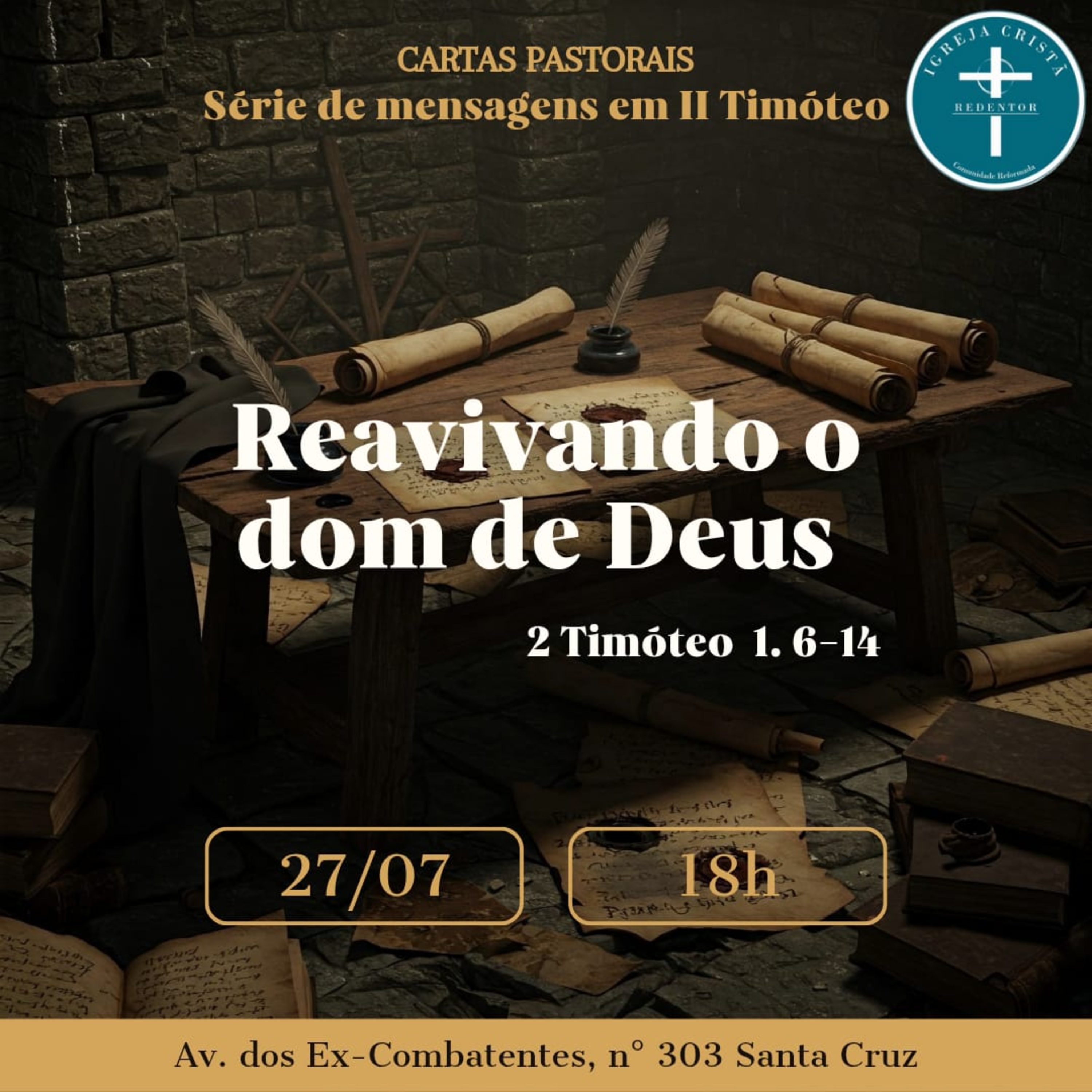 Reavivando o dom de Deus - 2 Timóteo 1. 6-14 episode artwork