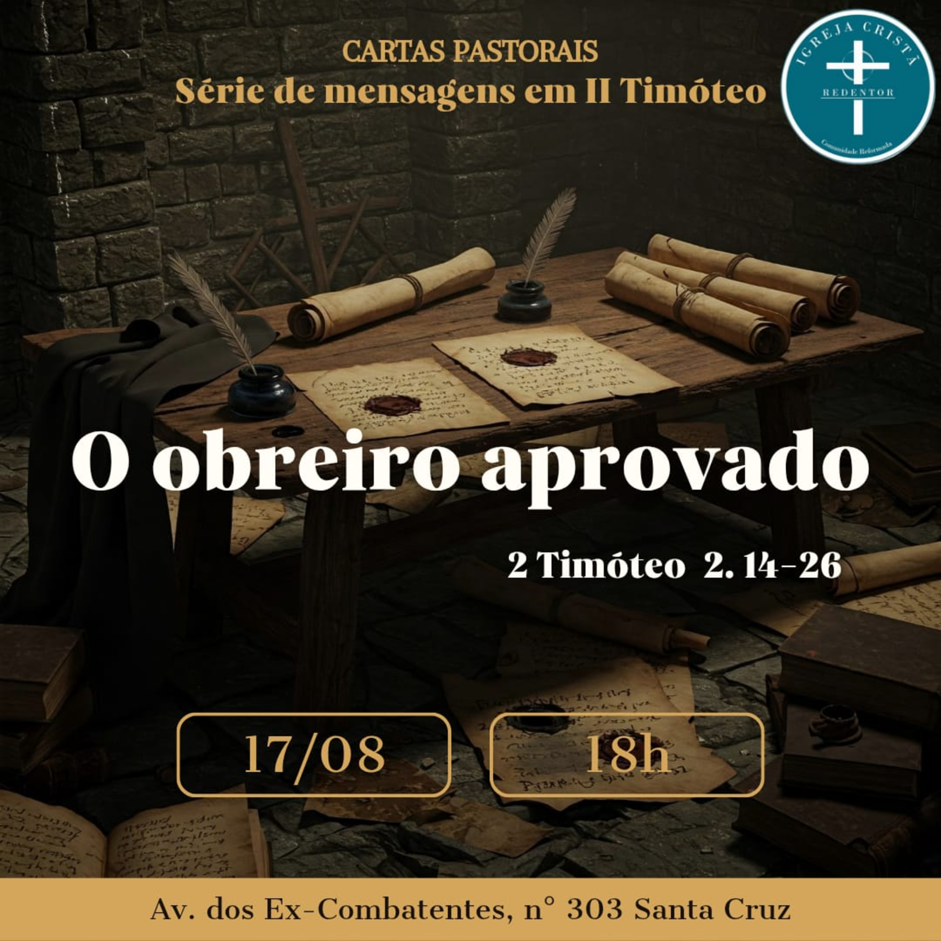 O obreiro aprovado - 2 Timóteo 2. 14-26 episode artwork