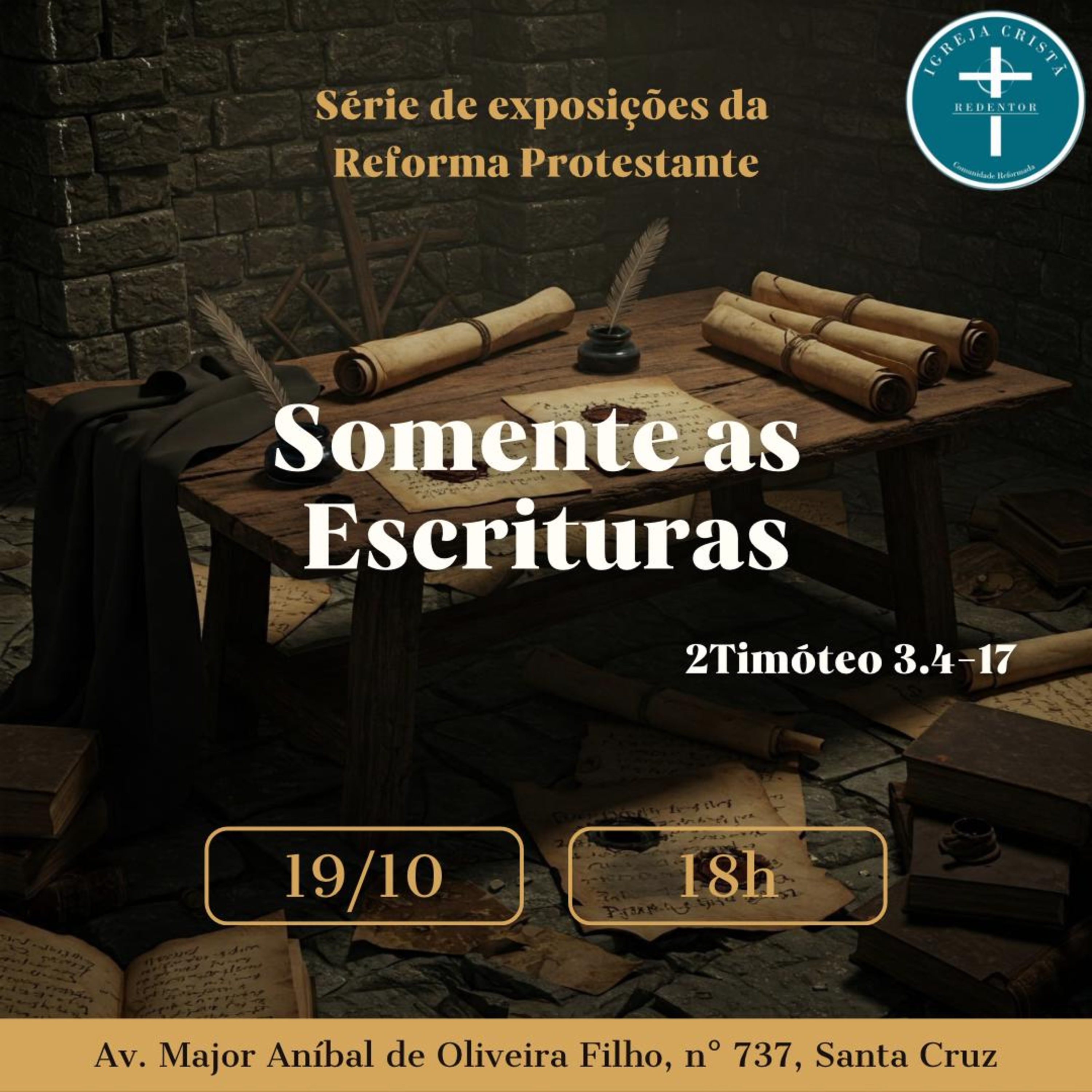 Somente as Escrituras - 2 Timóteo 3.14-17 episode artwork