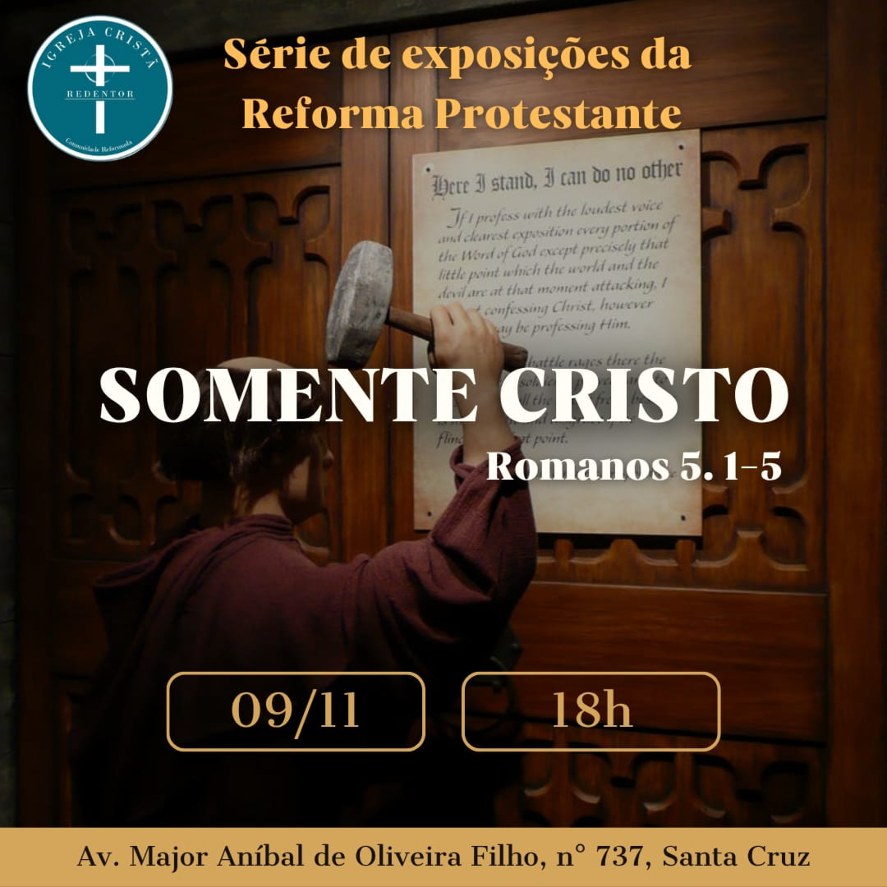 Somente Cristo- Romanos 5.1-5 episode artwork