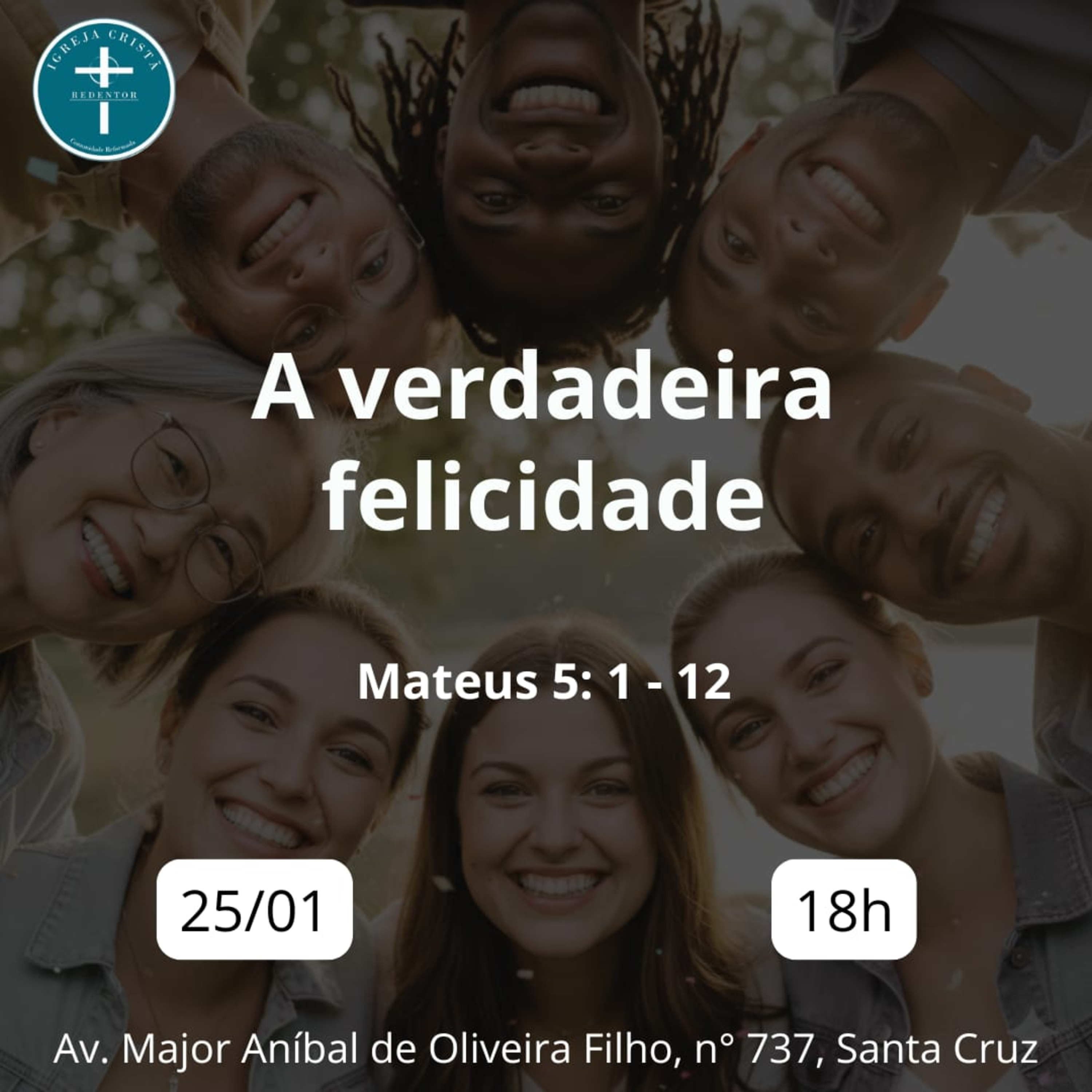 A Verdadeira Felicidade! Mateus 5: 1-12 episode artwork