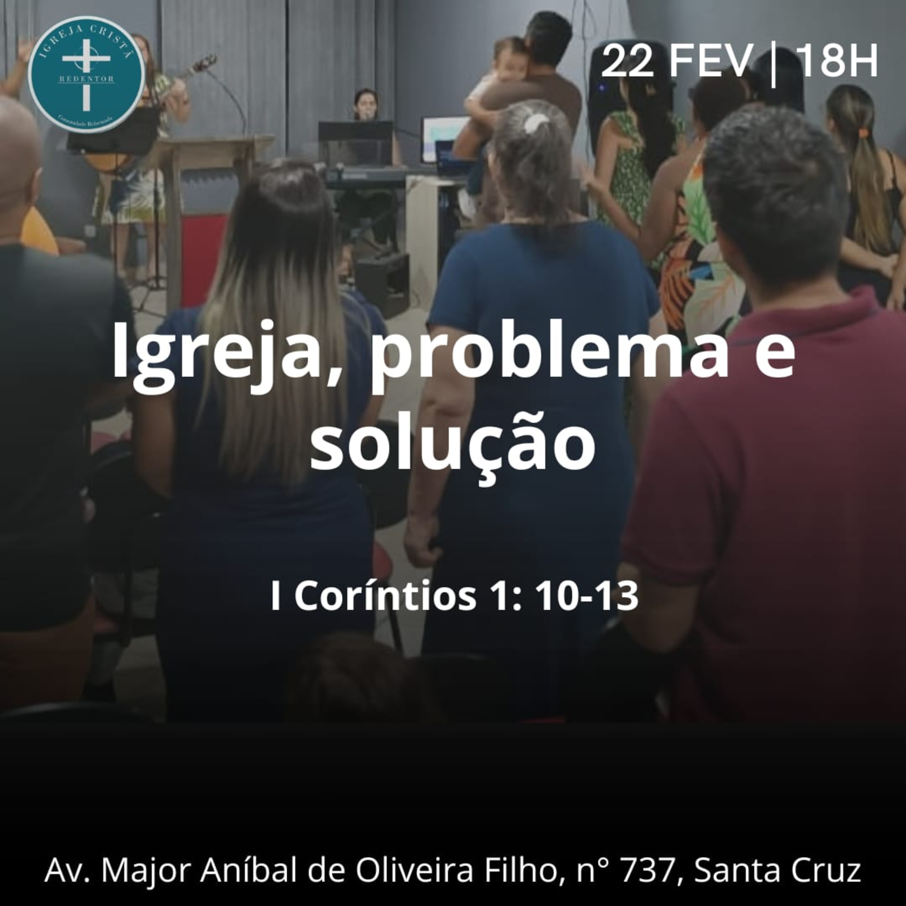 Igreja, problema e solução - 1 Coríntios 1. 10-13 episode artwork