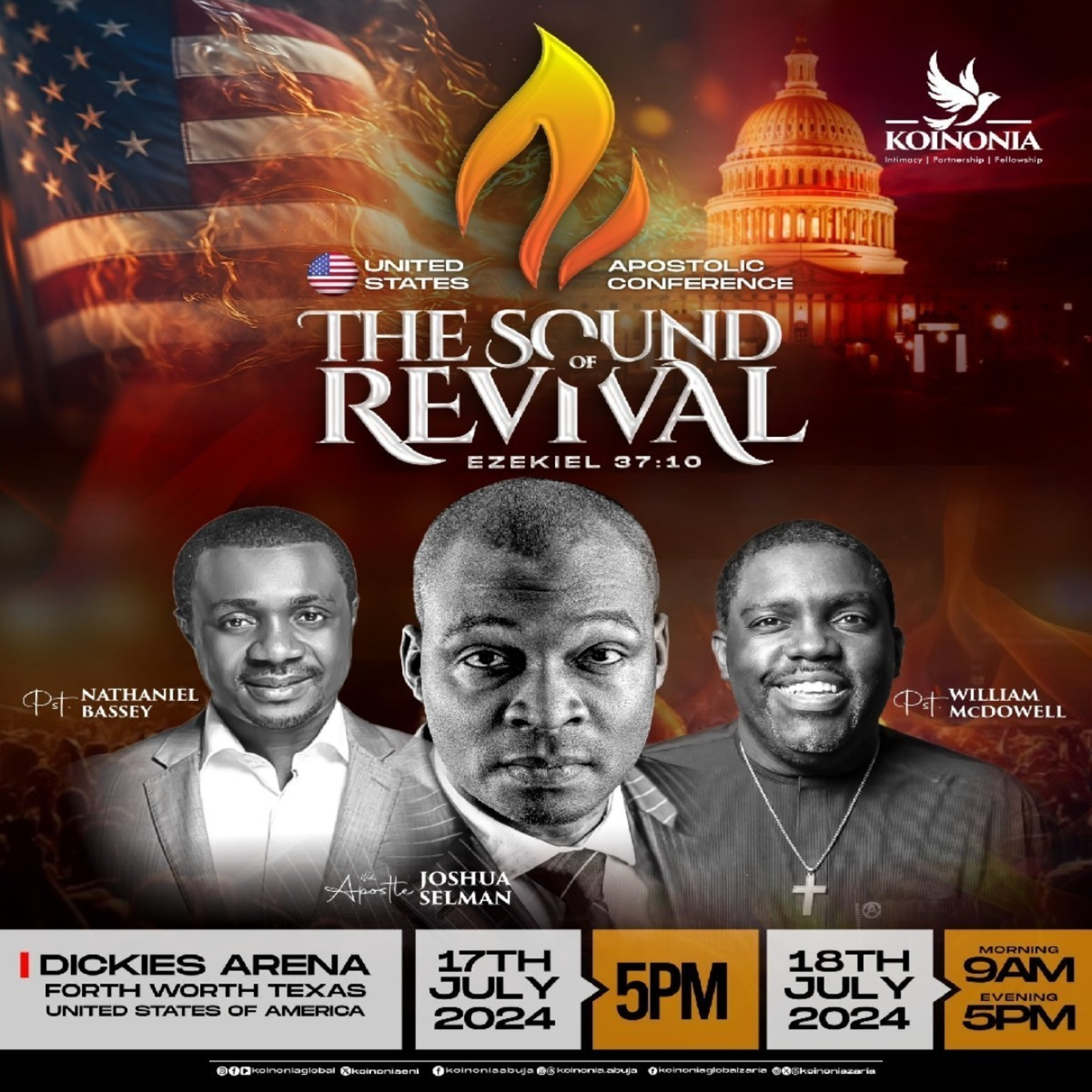 (FULL SERVICE) REVIVAL FLAMES (REBUILDING THE ALTAR) PART 1 WITH APOSTLE JOSHUA SELMAN 17.07.2024