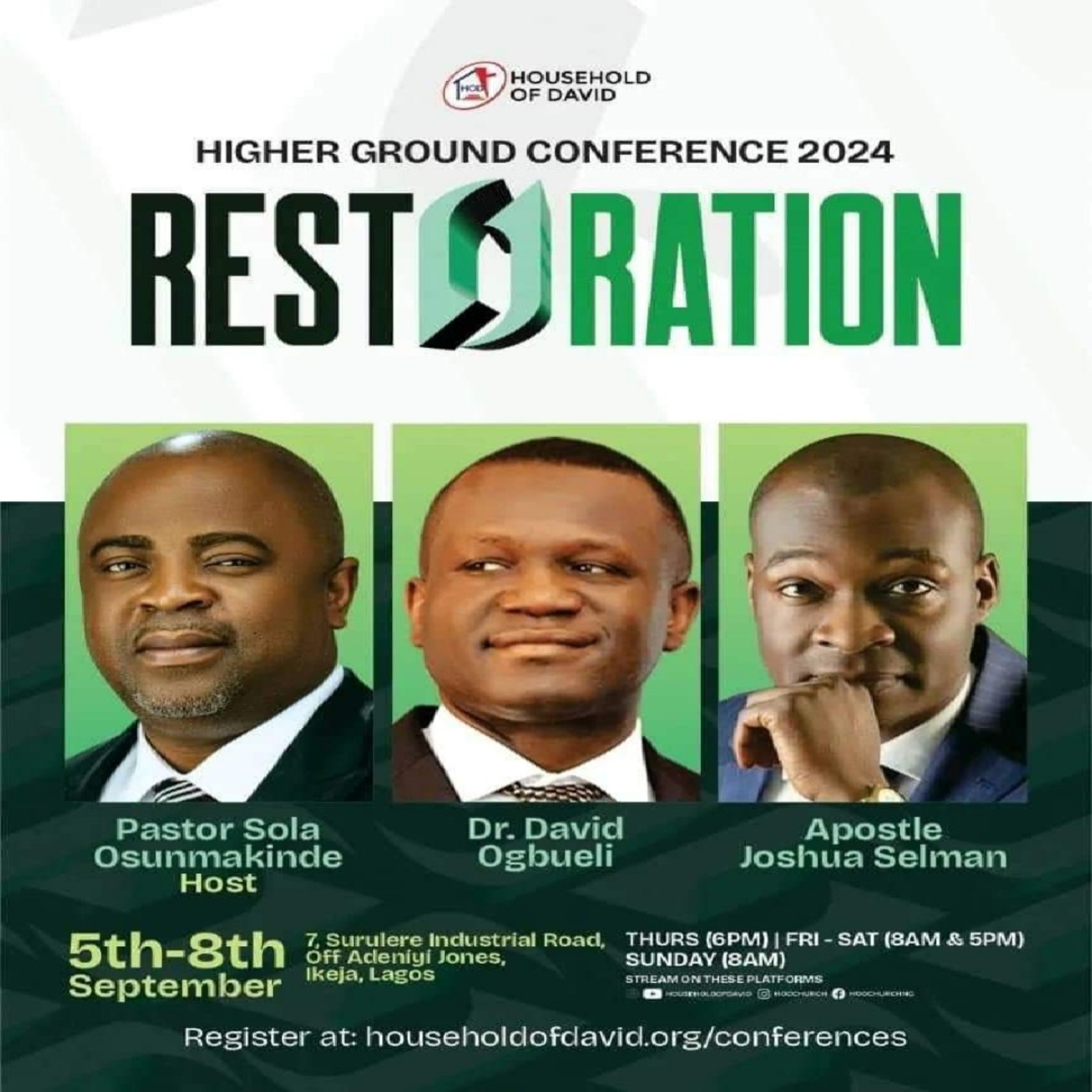 THE PRINCIPLES OF RESTORATION (1 SAMUEL 30:8) || HOD || LAGOS-NIGERIA || APOSTLE JOSHUA SELMAN