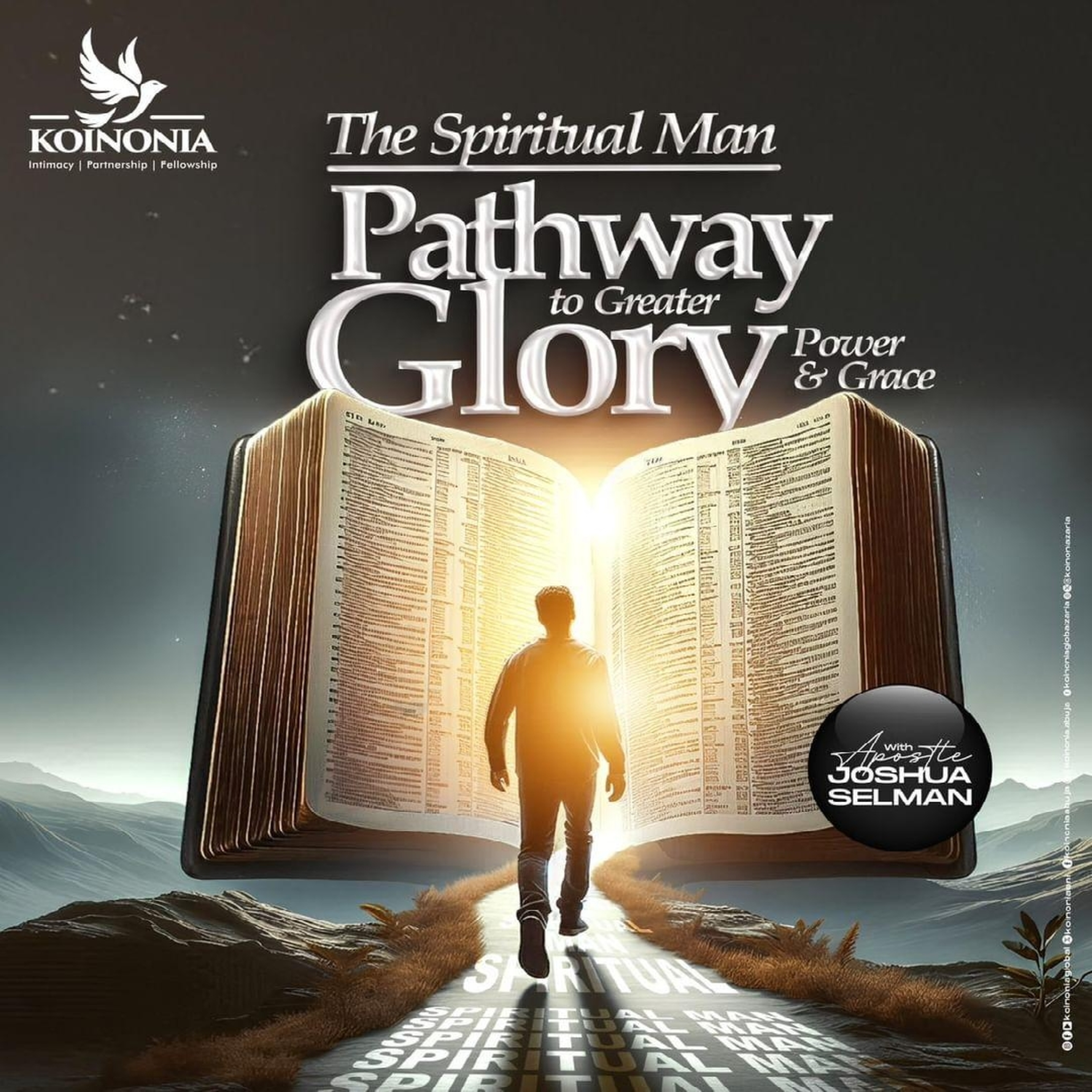 THE SPIRITUAL MAN (PATHWAY TO GREATER POWER, GLORY & GRACE) WORD SESSION WITH APST. SELMAN 06.10.24