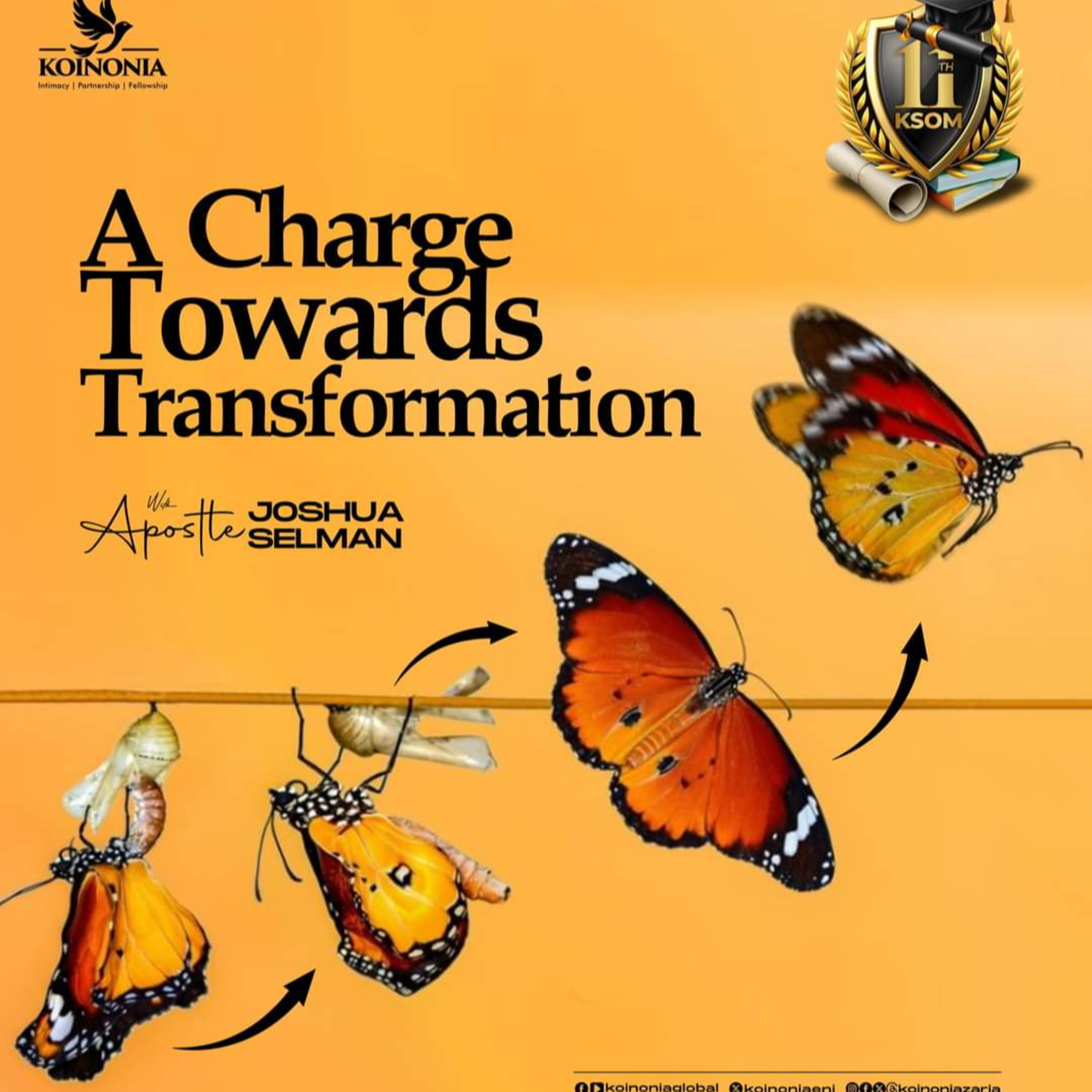 A CHARGE TOWARDS TRANSFORMATION WITH APOSTLE JOSHUA SELMAN || KSOM ZARIA CAMPUS 16. 08. 2024
