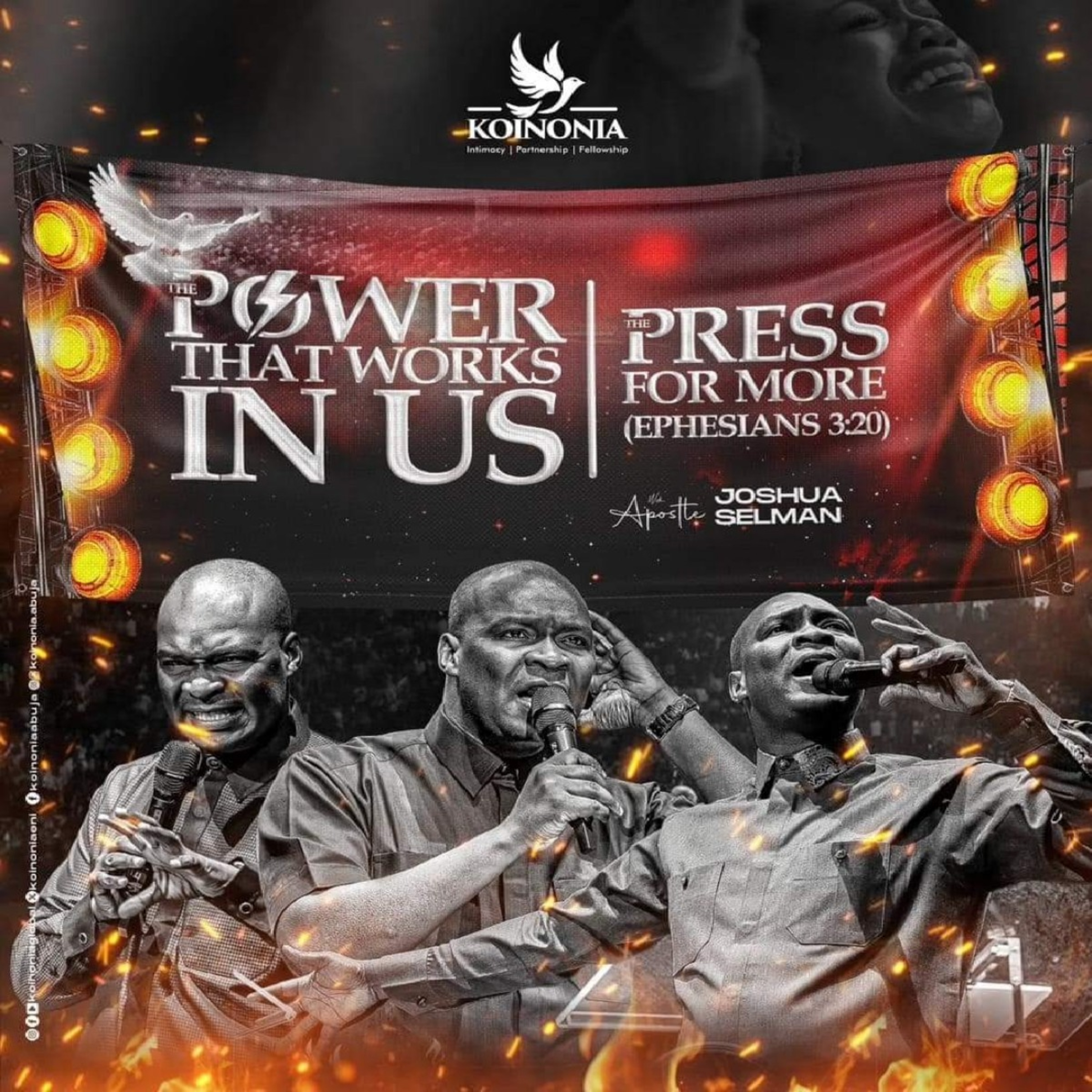 (FULL SERVICE) THE POWER THAT WORKS IN US (THE PRESS FOR MORE) WITH APOSTLE JOSHUA SELMAN 20.10.2024