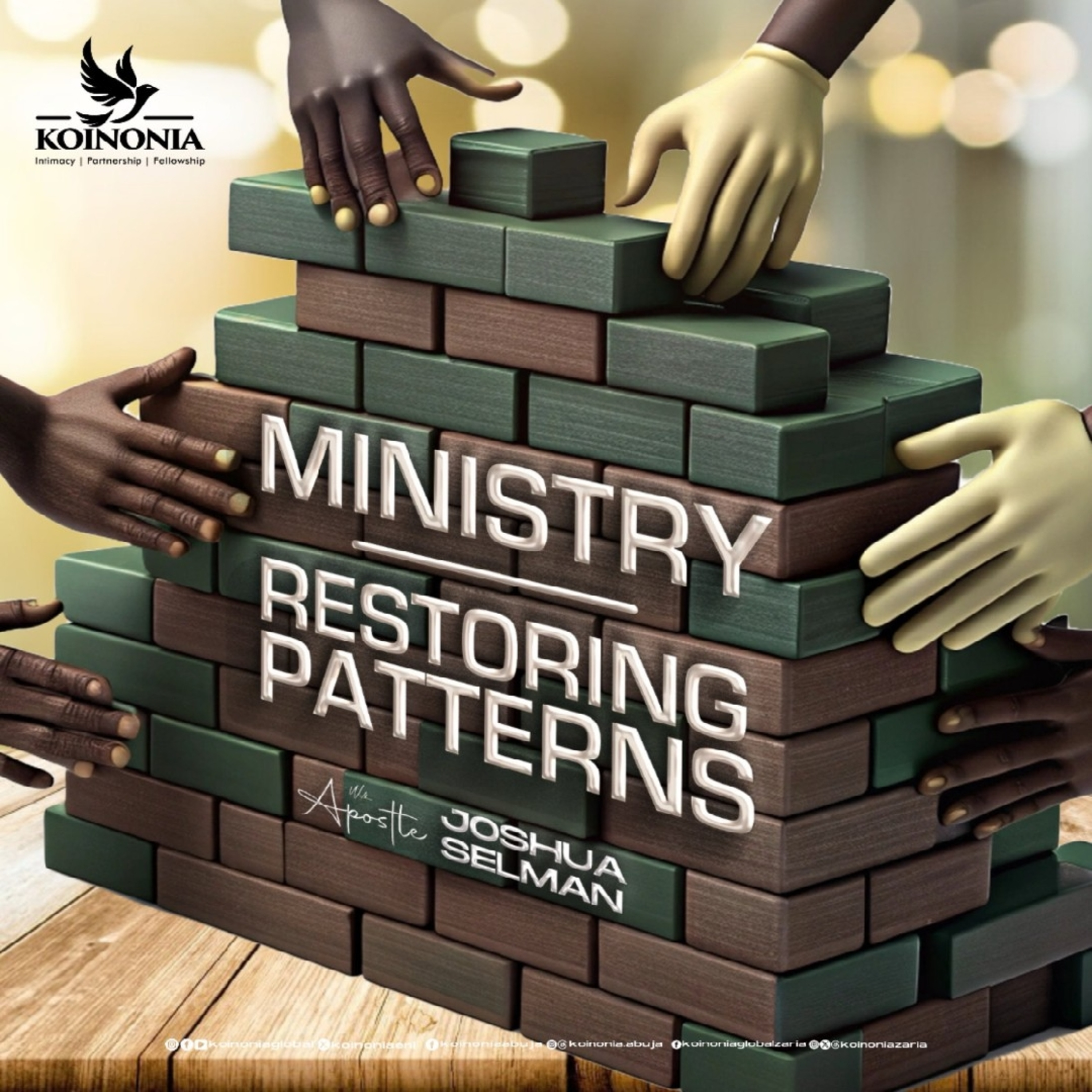 MINISTRY (RESTORING PATTERNS) PFN LAGOS CHAPTER PASTORS & MINISTERS CONFERENCE WITH AJS 21.10.2024