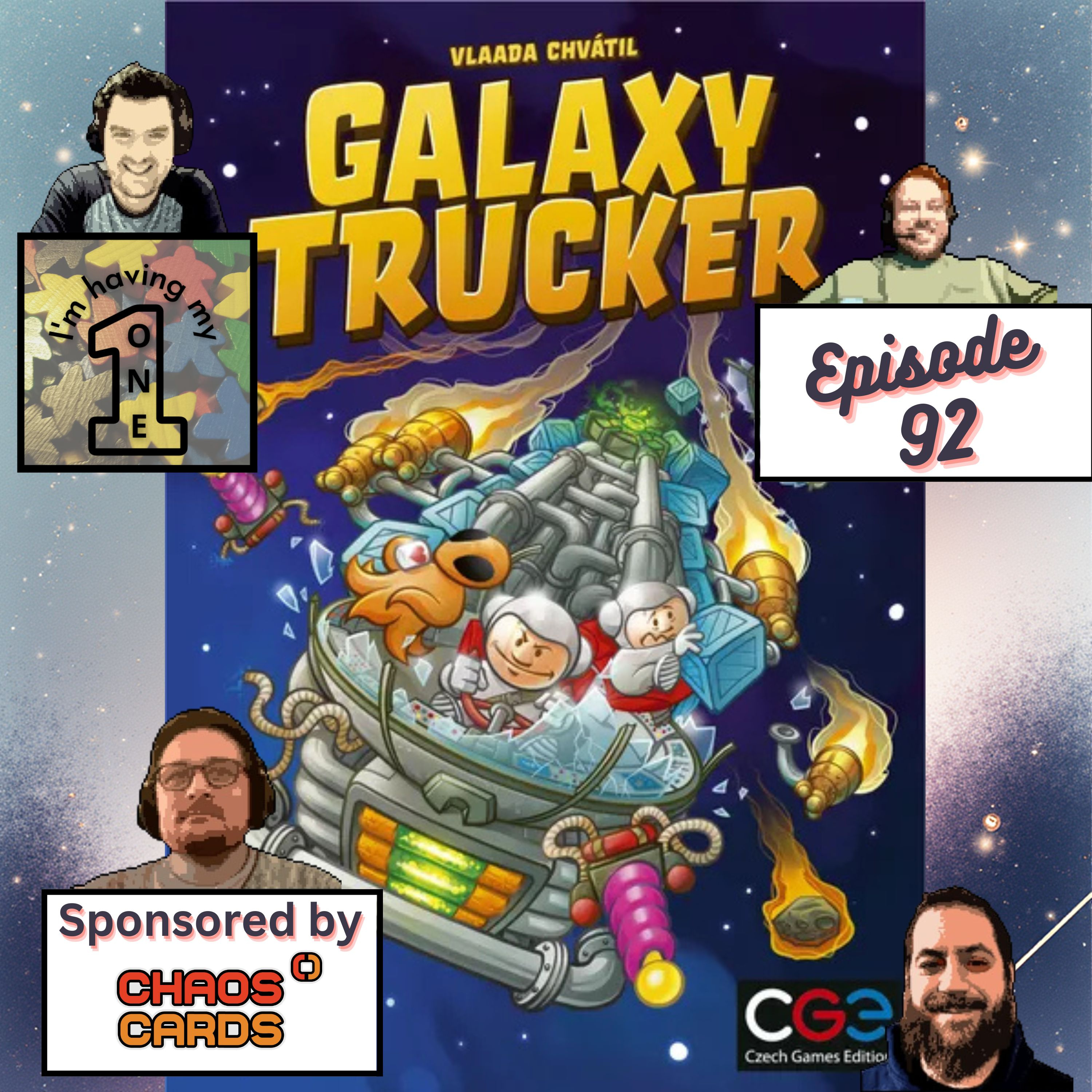 Episode 92: Galaxy Trucker episode artwork