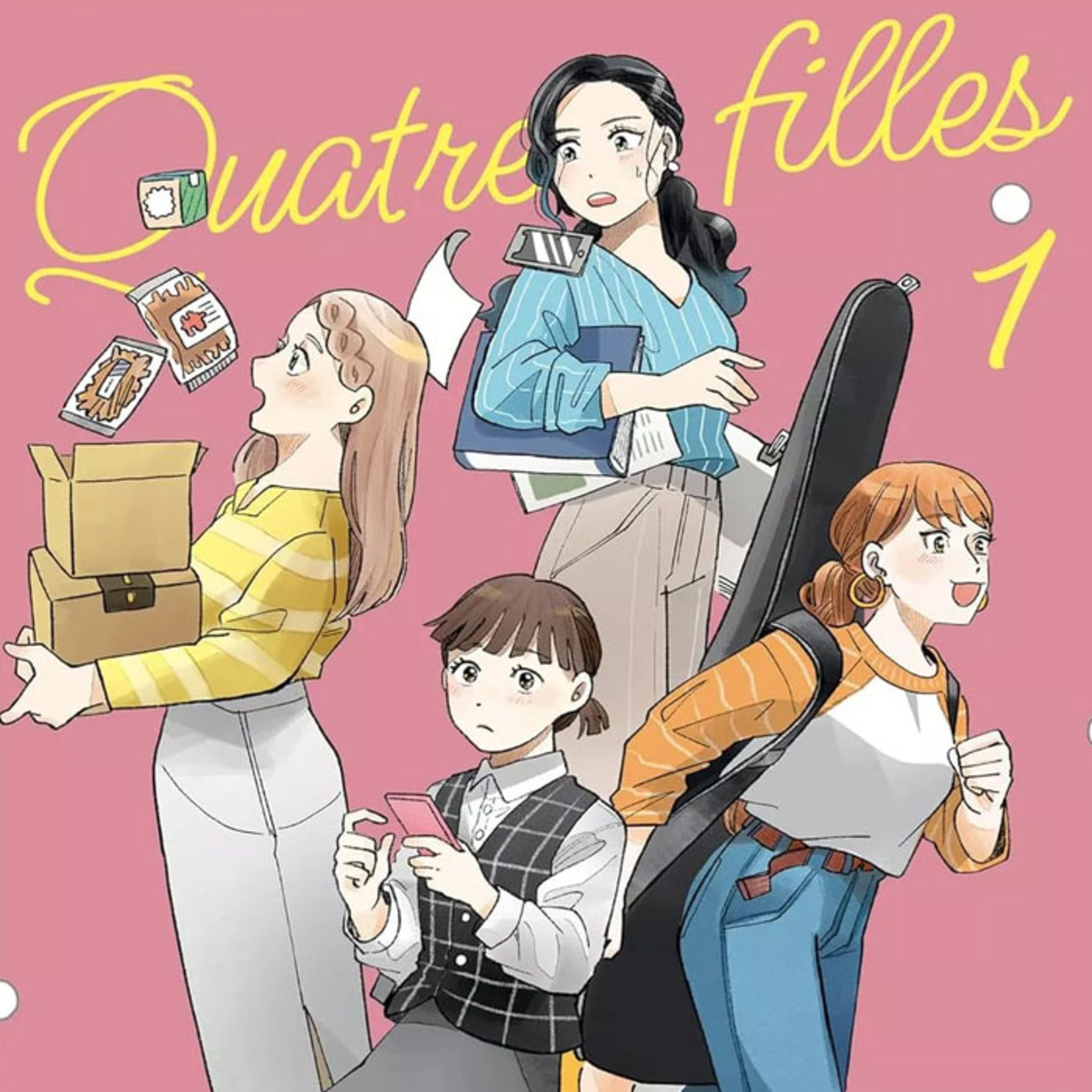 Episode 157 - manga - Quatre filles et une coloc tome 1 - une coloc à 30, 40, 50 ans... pourquoi pas ?