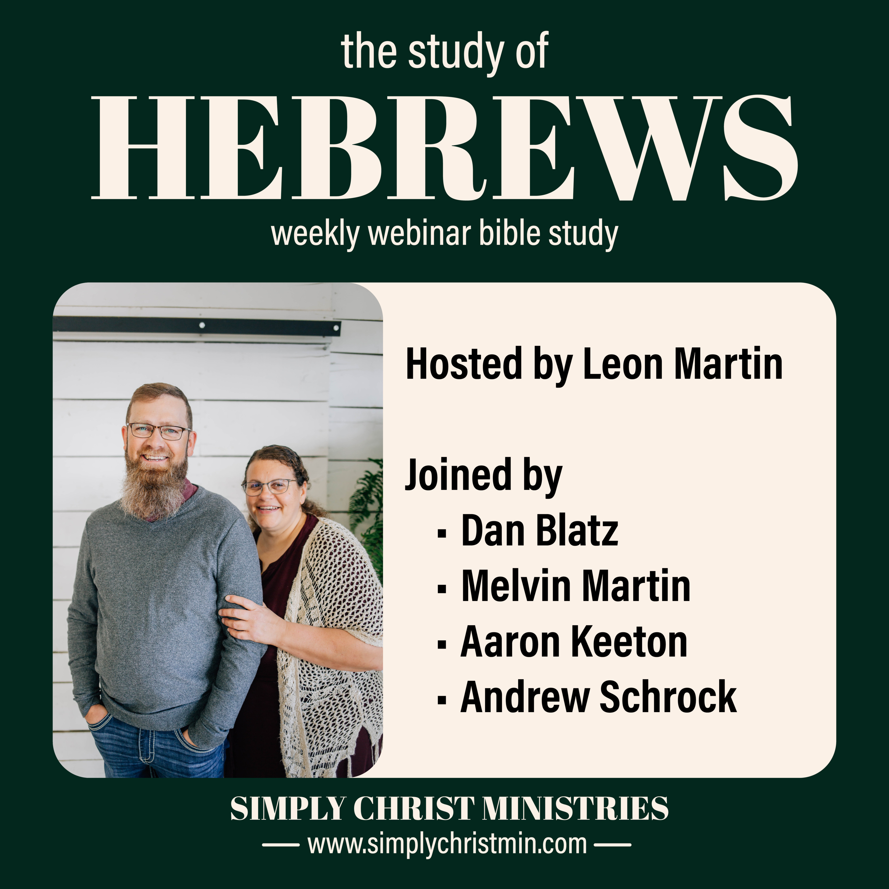 Hebrews Part 46 - Simply Christ Podcast episode artwork
