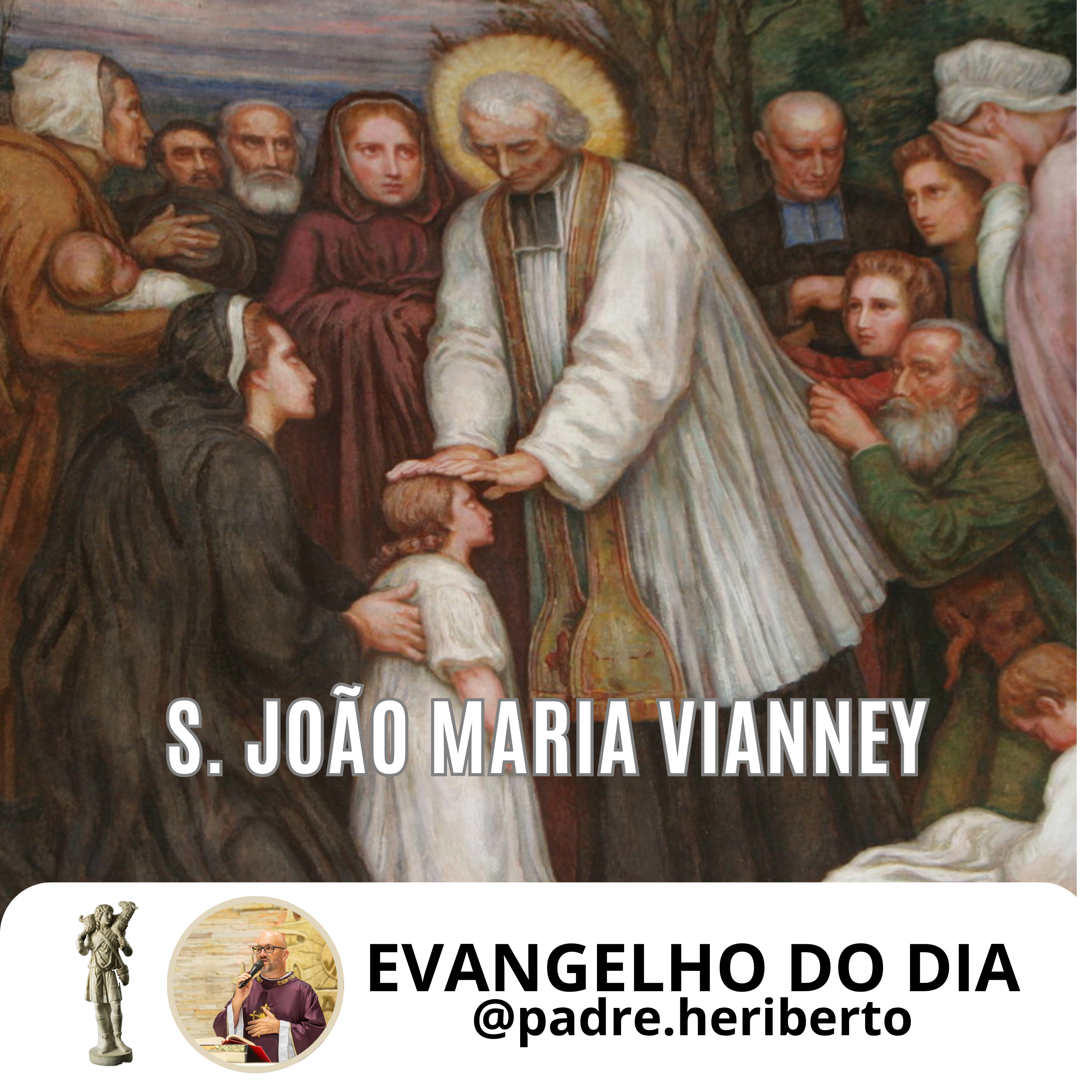 SÃO JOÃO MARIA VIANNEY | SEGUNDA | 4 AGOSTO 2025 | Mt 14,13-21 episode artwork