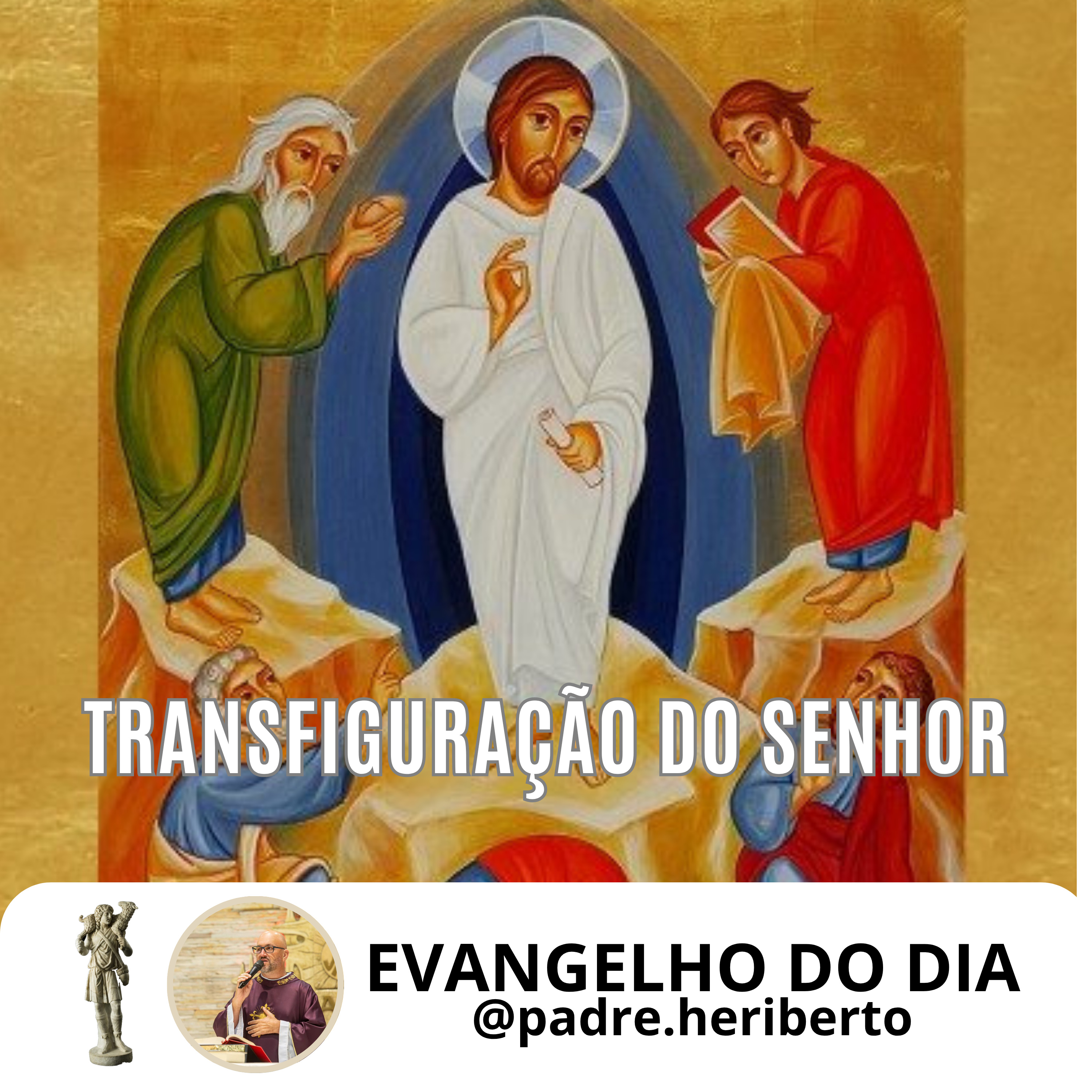 TRANSFIGURAÇÃO DO SENHOR | QUARTA | 6 AGOSTO 2025 | Lc 9,28-36 episode artwork