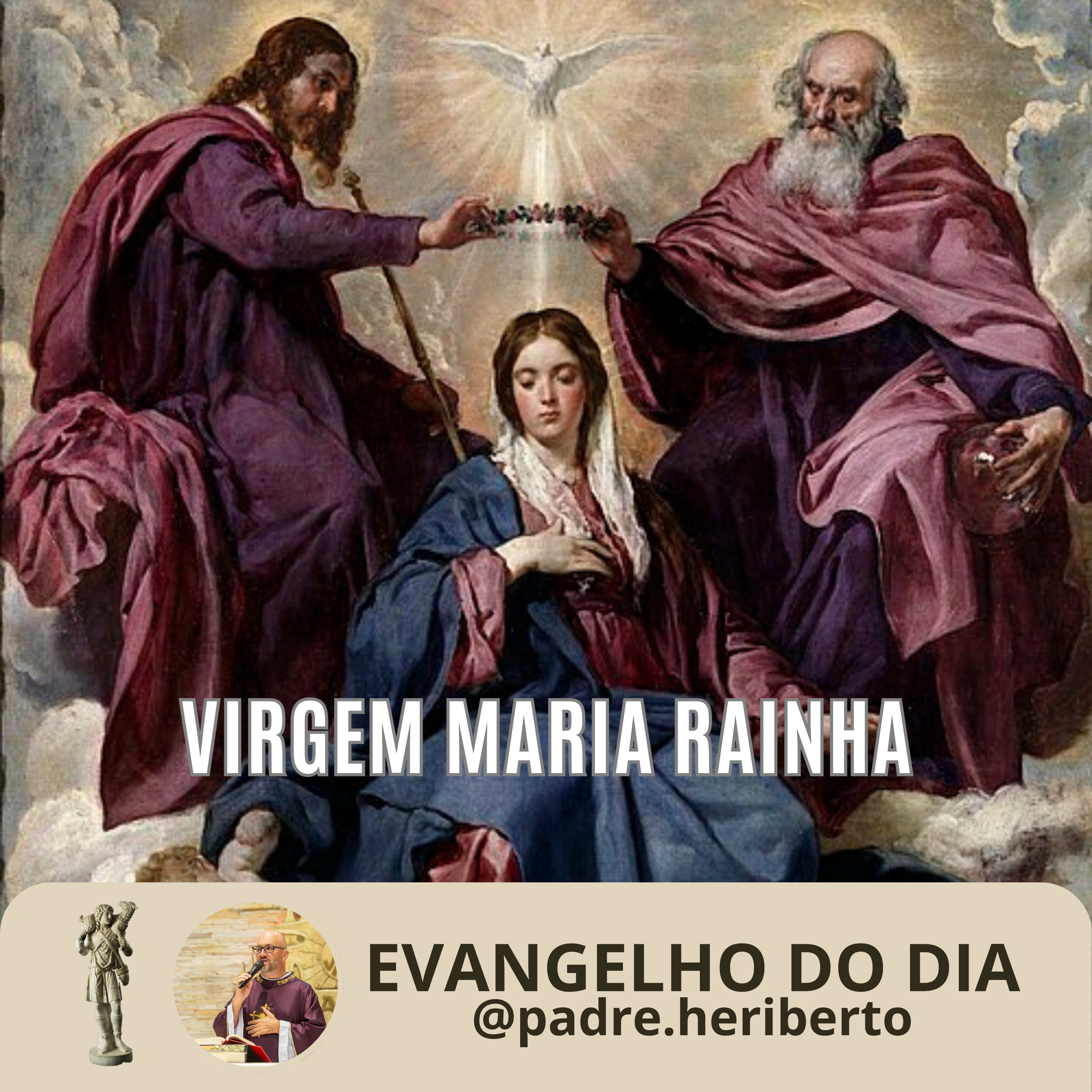 NOSSA SENHORA RAINHA | SEXTA | 22 AGOSTO 2025 | Lc 1,26-38 episode artwork