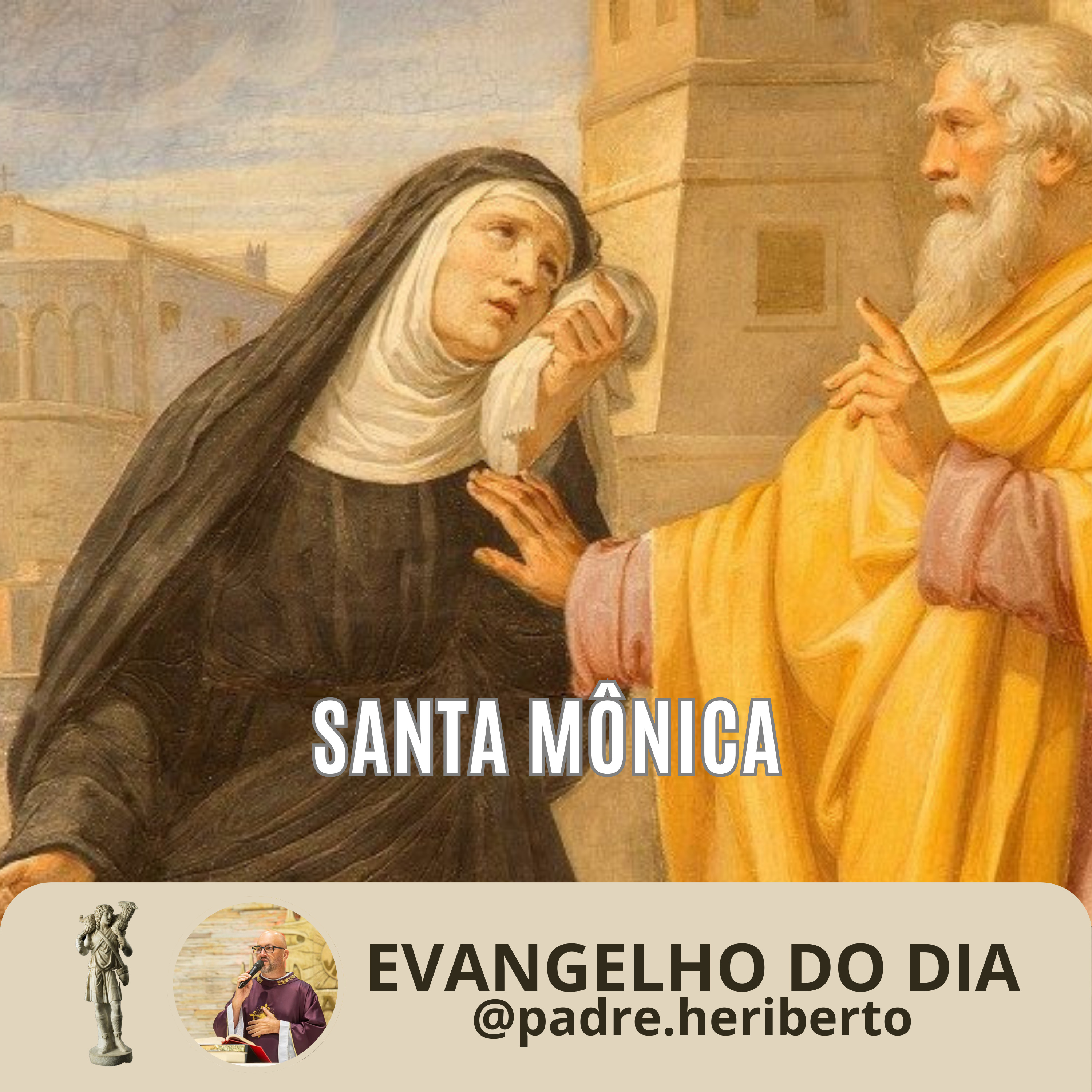 SANTA MÔNICA | QUARTA | 27 AGOSTO 2025 | Mt 23,27-32 episode artwork