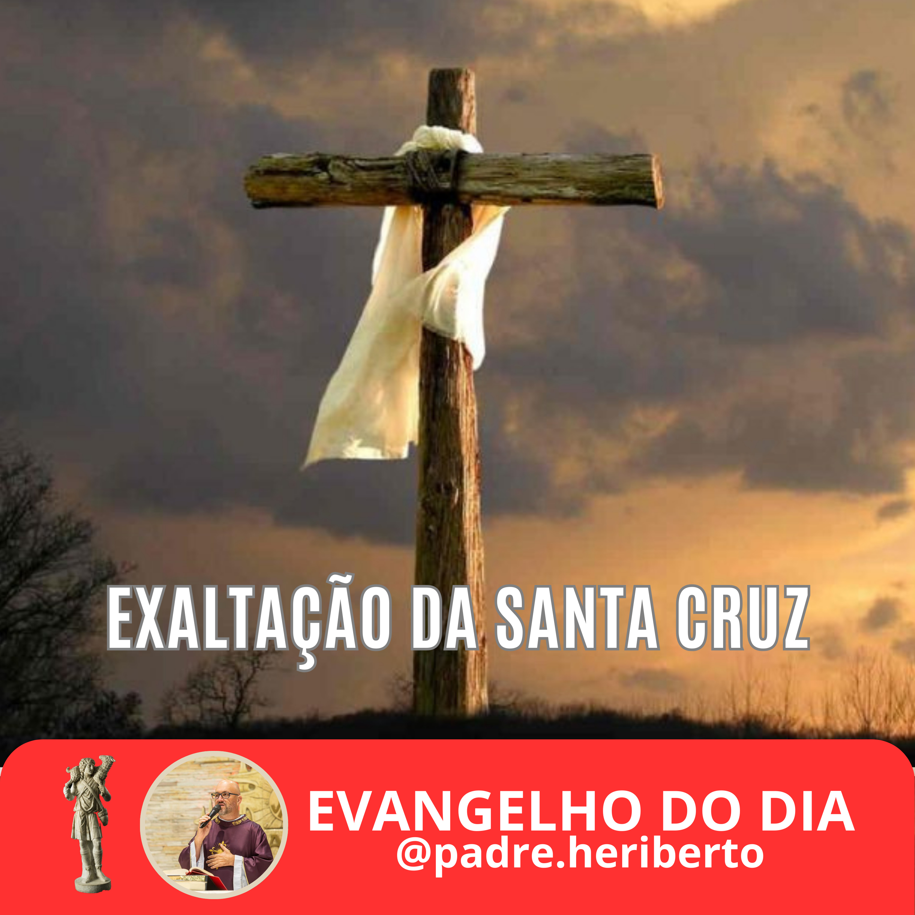 EXALTAÇÃO DA SANTA CRUZ | DOMINGO | 14 SETEMBRO 2025 | Jo 3,13-17  episode artwork