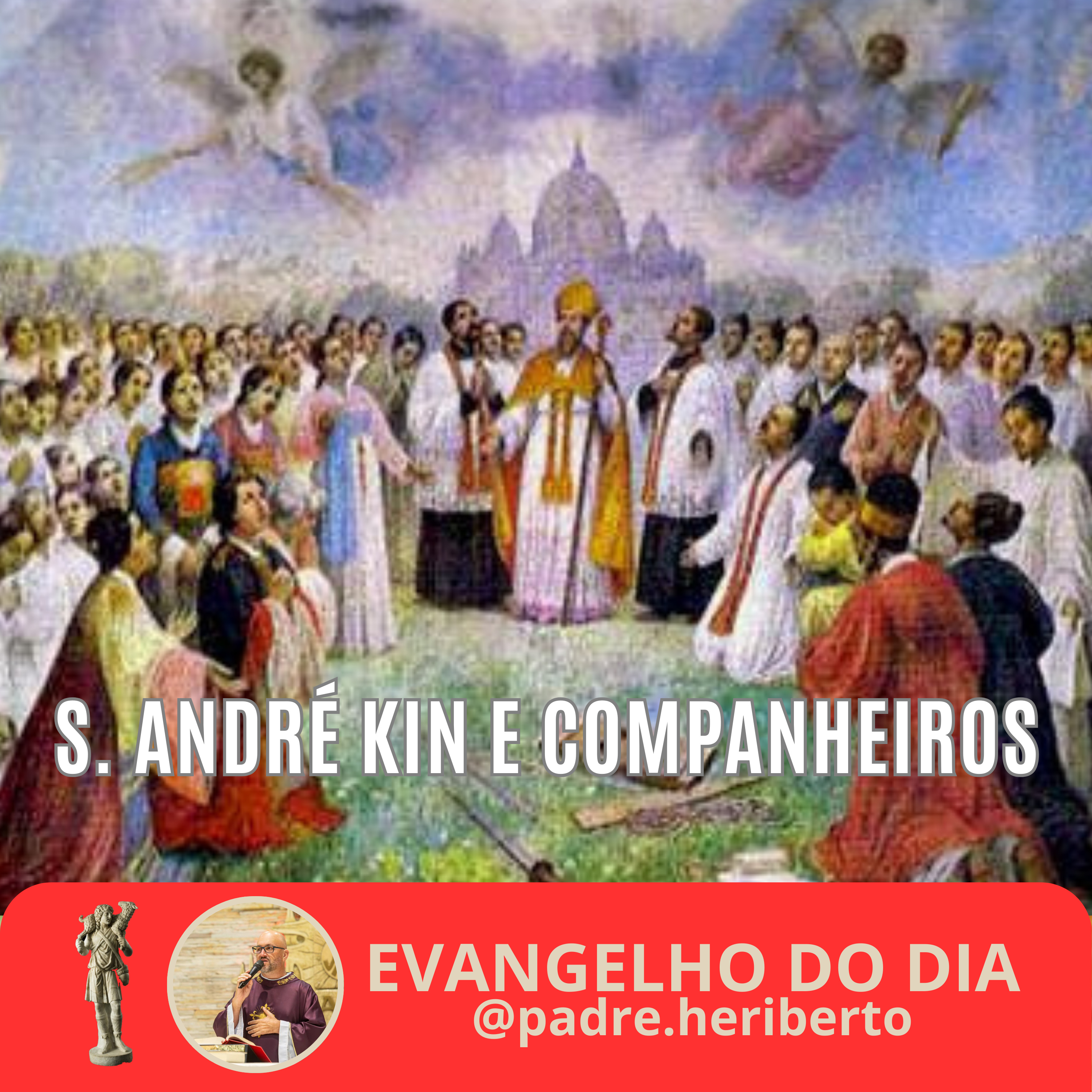 SANTO ANDRÉ KIN E COMPANHEIROS MÁRTIRES | SÁBADO | 20 SETEMBRO 2025 | Lc 8,4-15 episode artwork
