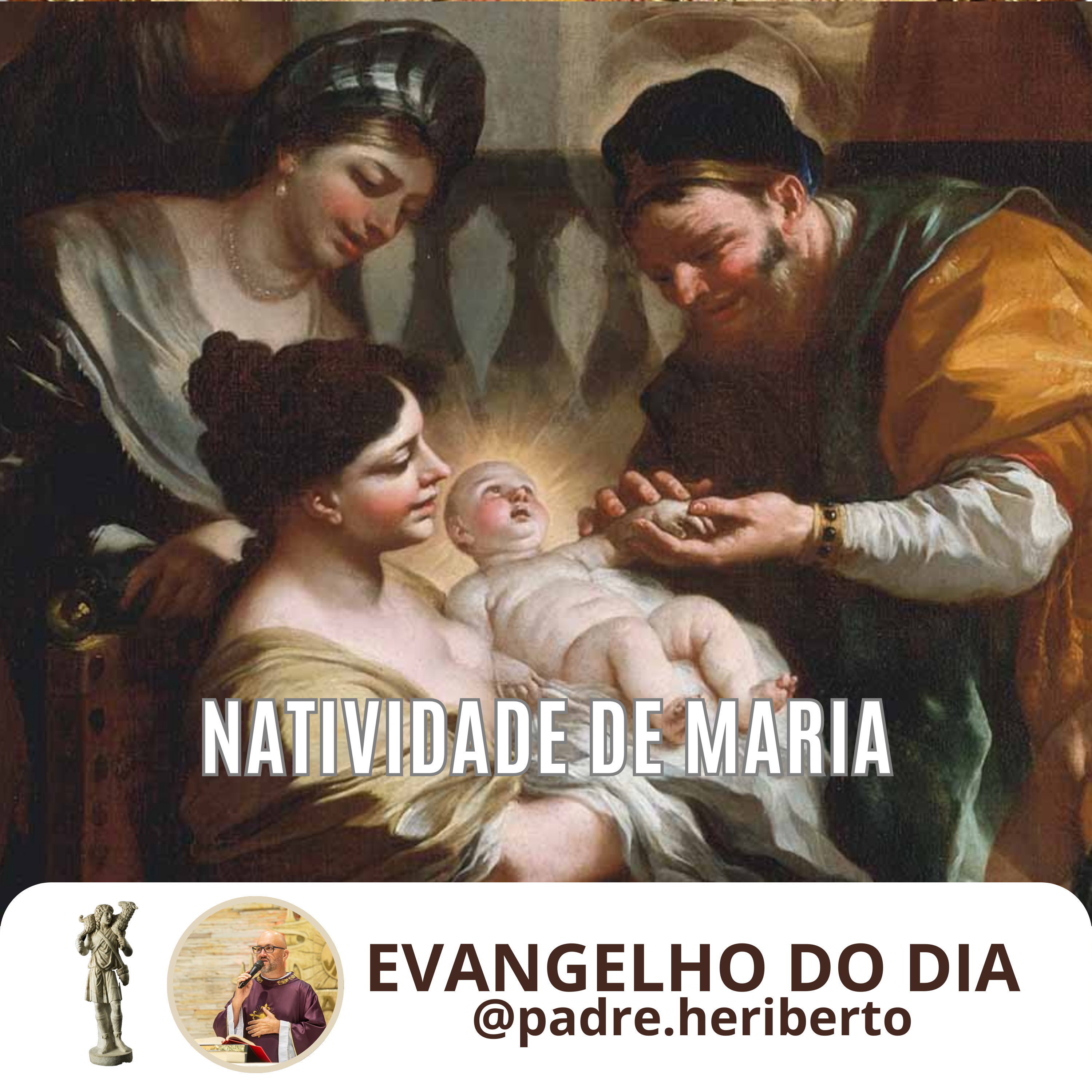 NATIVIDADE DA VIRGEM MARIA | SEGUNDA | 8 SETEMBRO 2025 | Mt 1,1-16.18-23  episode artwork