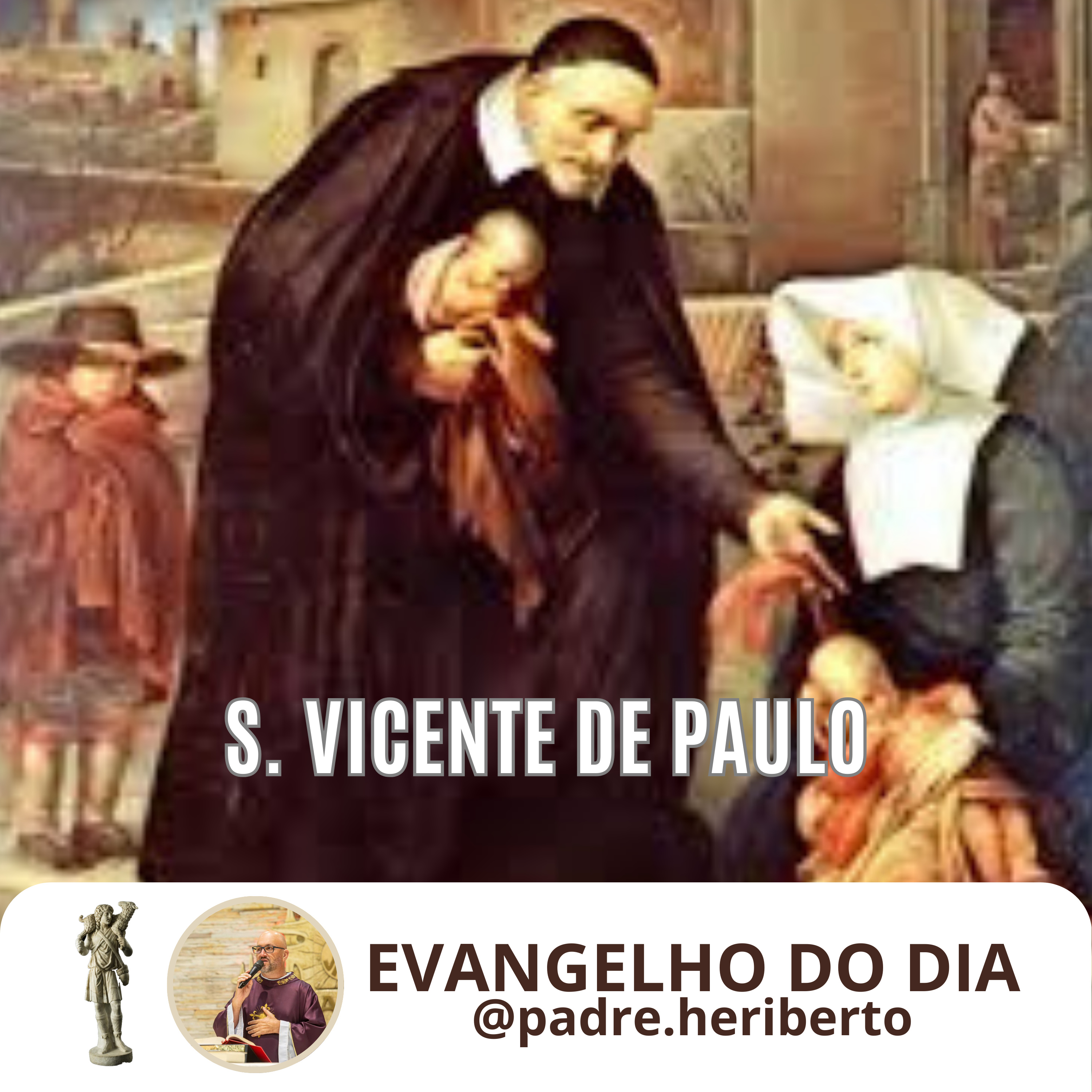 S. VICENTE DE PAULO | SÁBADO | 27 SETEMBRO 2025 | Lc 9,43-45 episode artwork