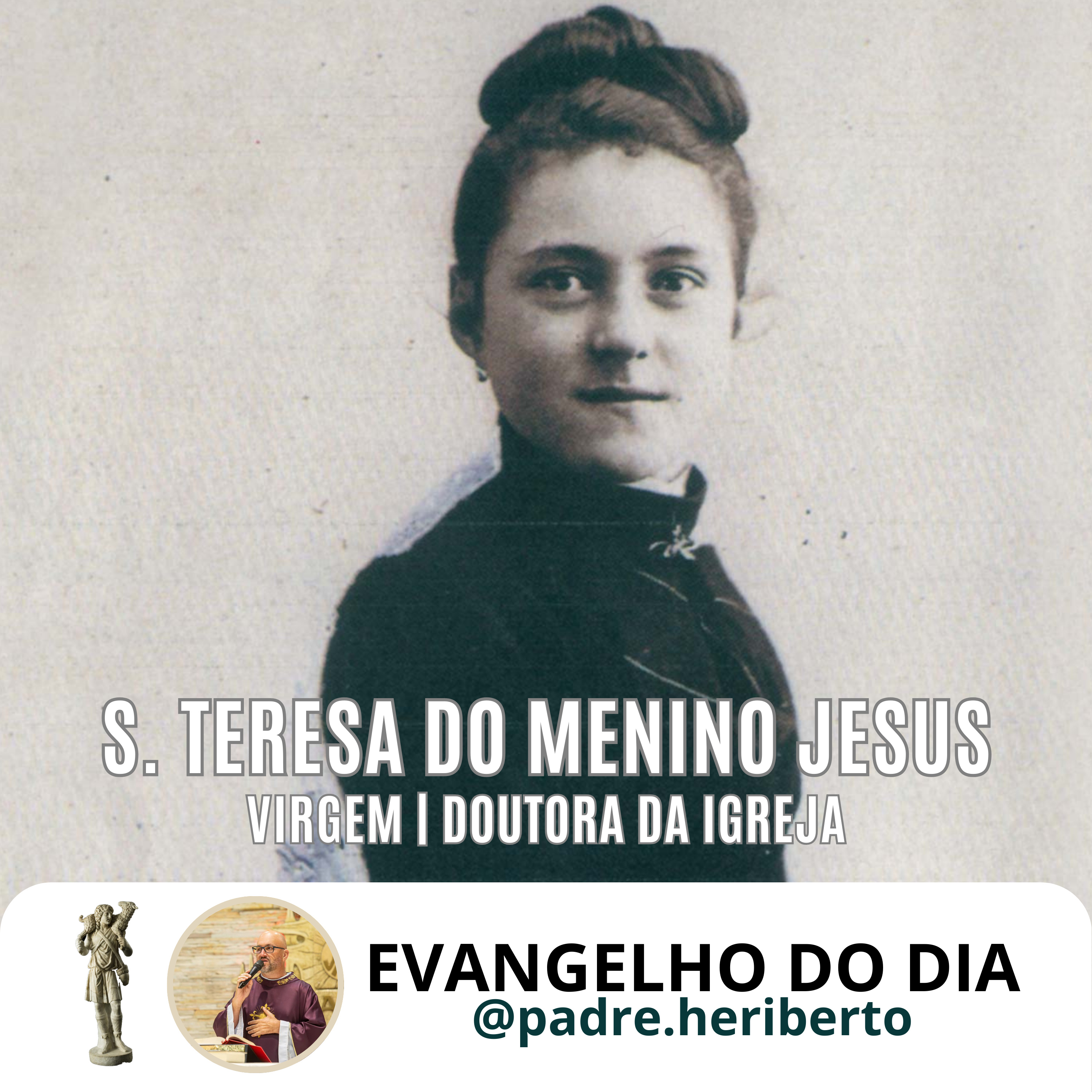 S. TERESINHA DO MENINO JESUS | QUARTA | 1º OUTUBRO 2025 | Lc 9,57-62